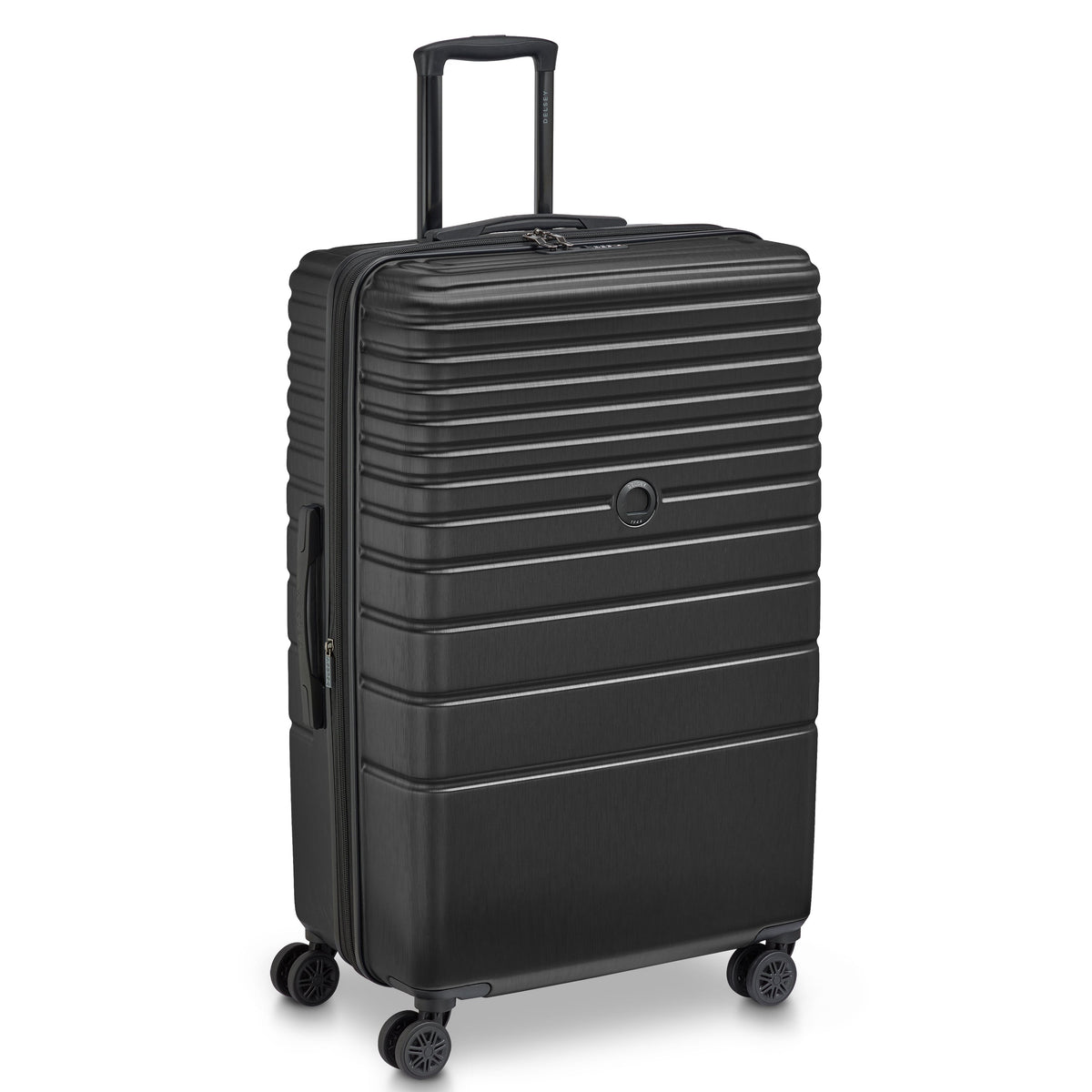 COSMIQUE 32-Inch Expandable Check-In Suitcase, Black