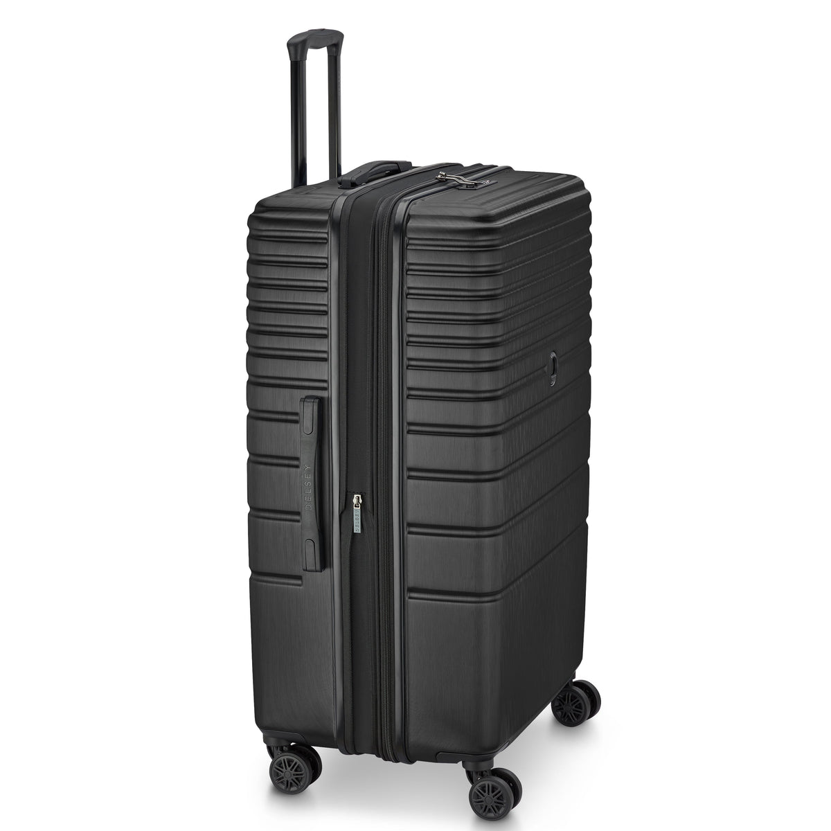COSMIQUE 32-Inch Expandable Check-In Suitcase, Black