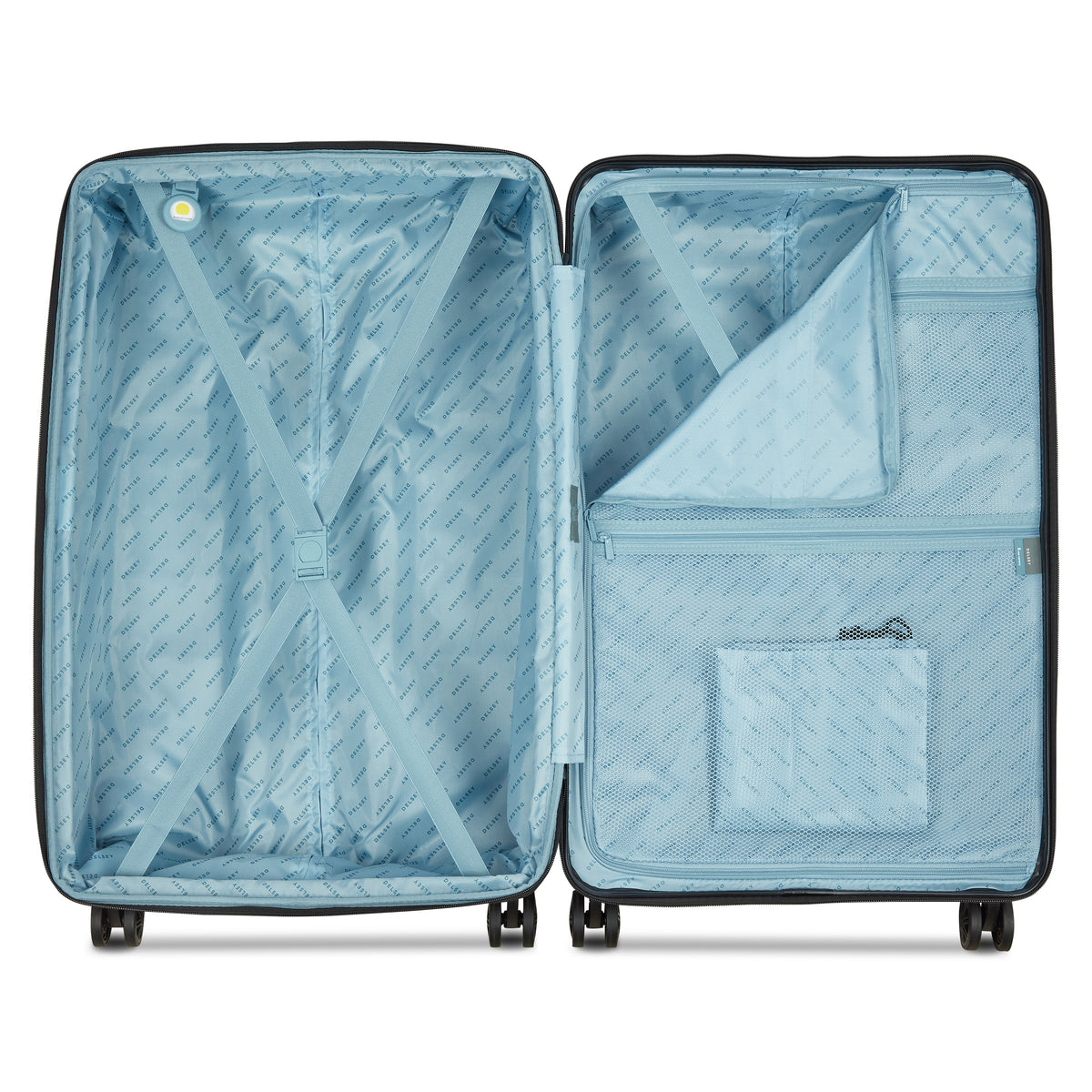 COSMIQUE 32-Inch Expandable Check-In Suitcase, Light blue