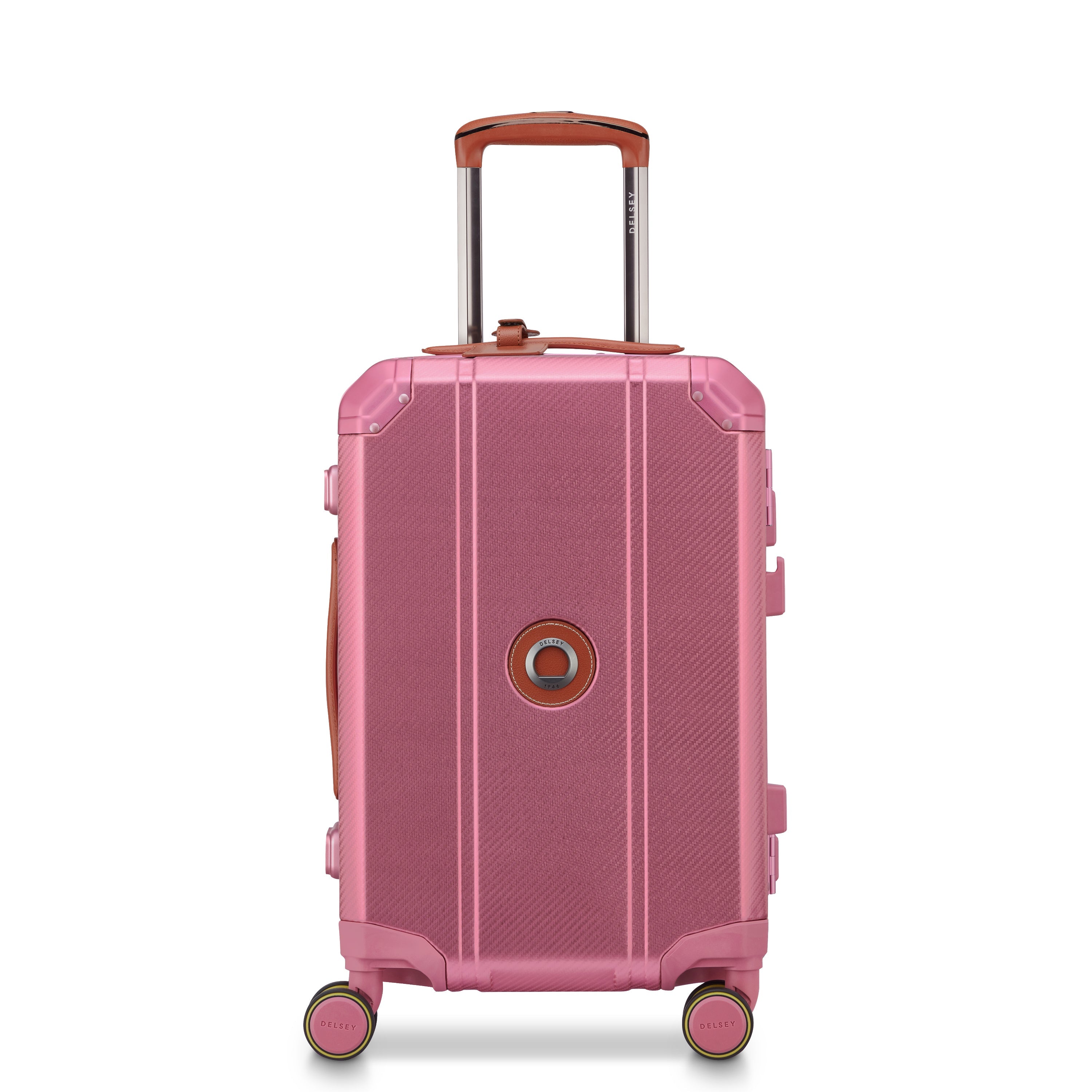 ALU'R | 19-Inch Aluminum Carry-On Suitcase, Pink