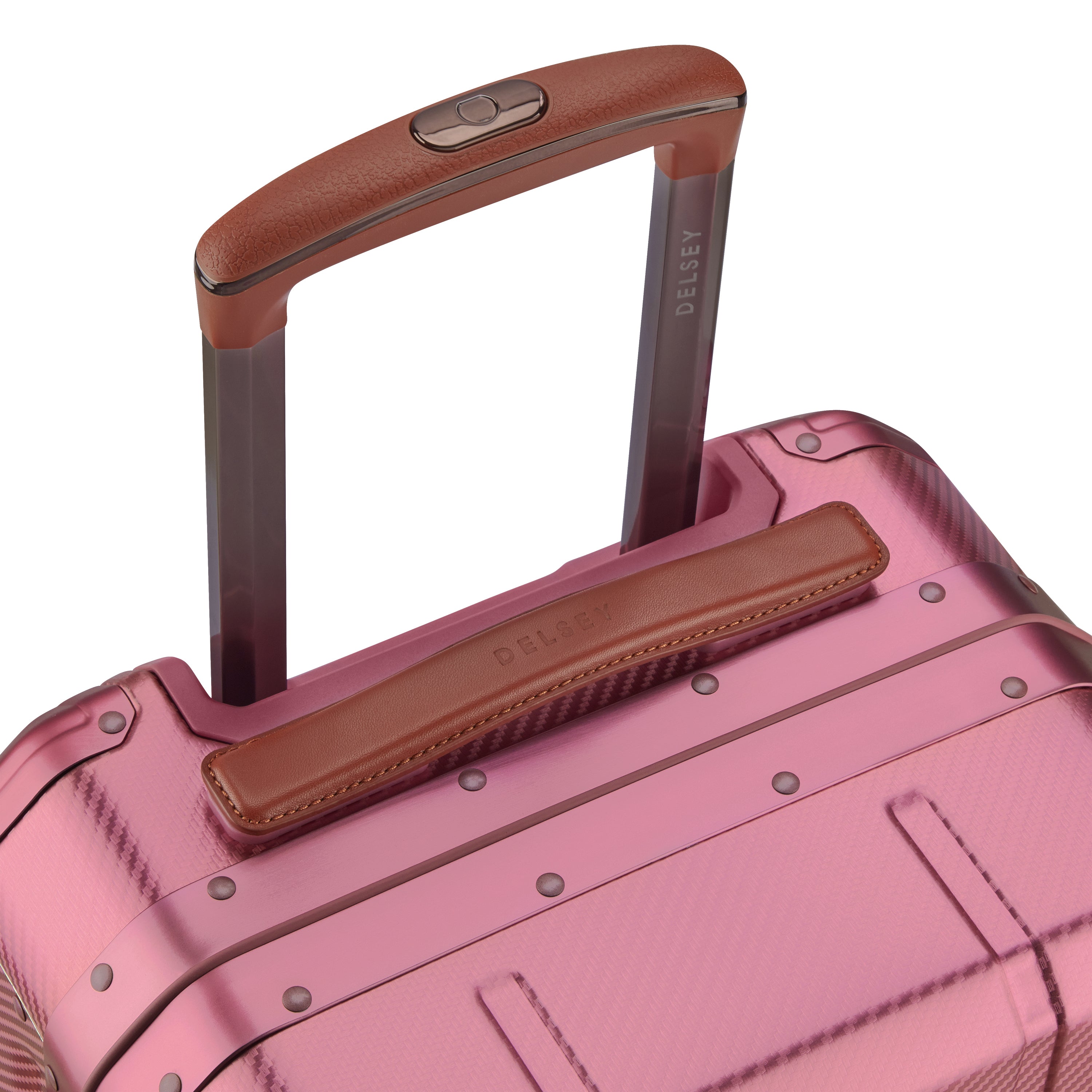 ALU'R | 19-Inch Aluminum Carry-On Suitcase, Pink