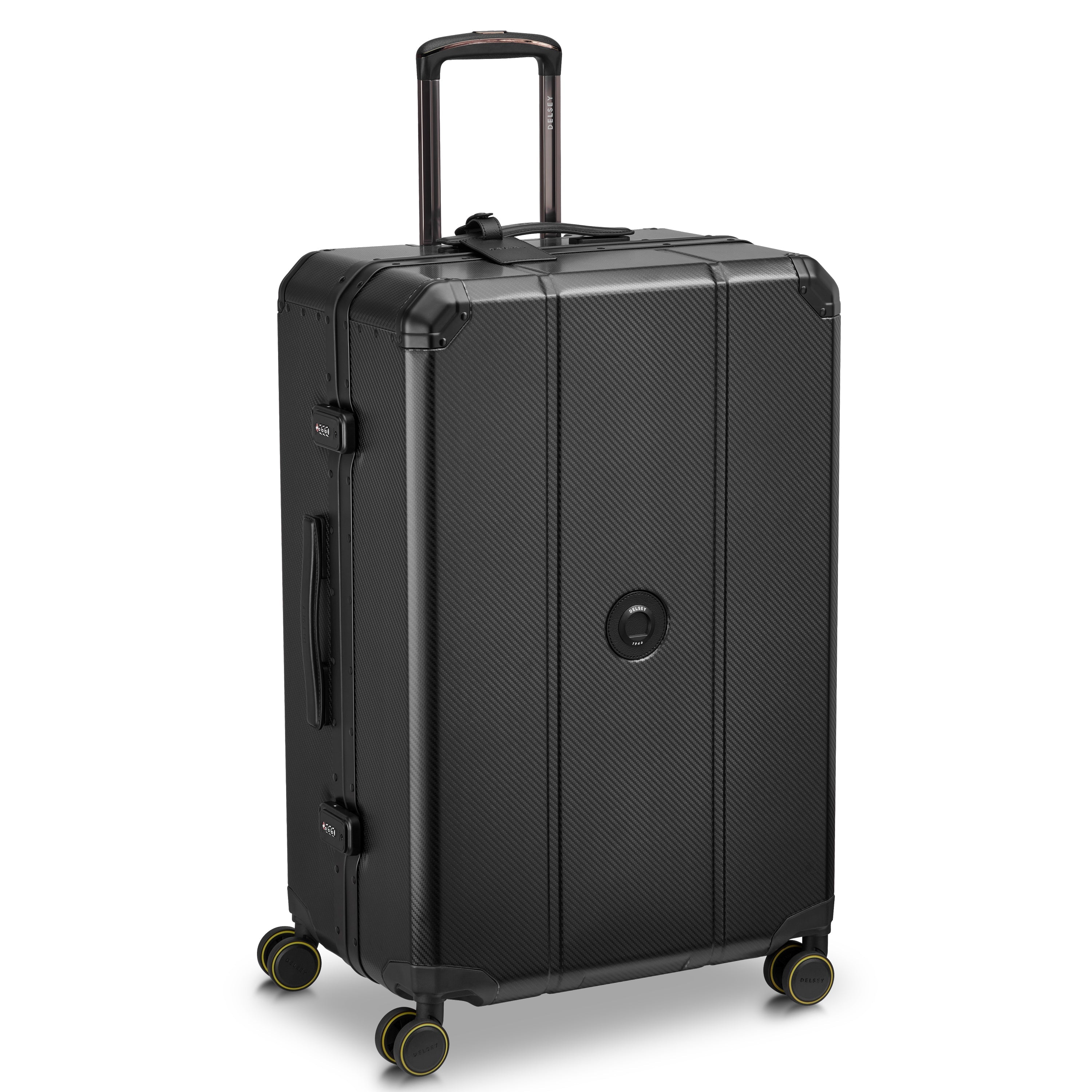 ALU'R | 28-Inch Aluminum Check-In Suitcase, Black