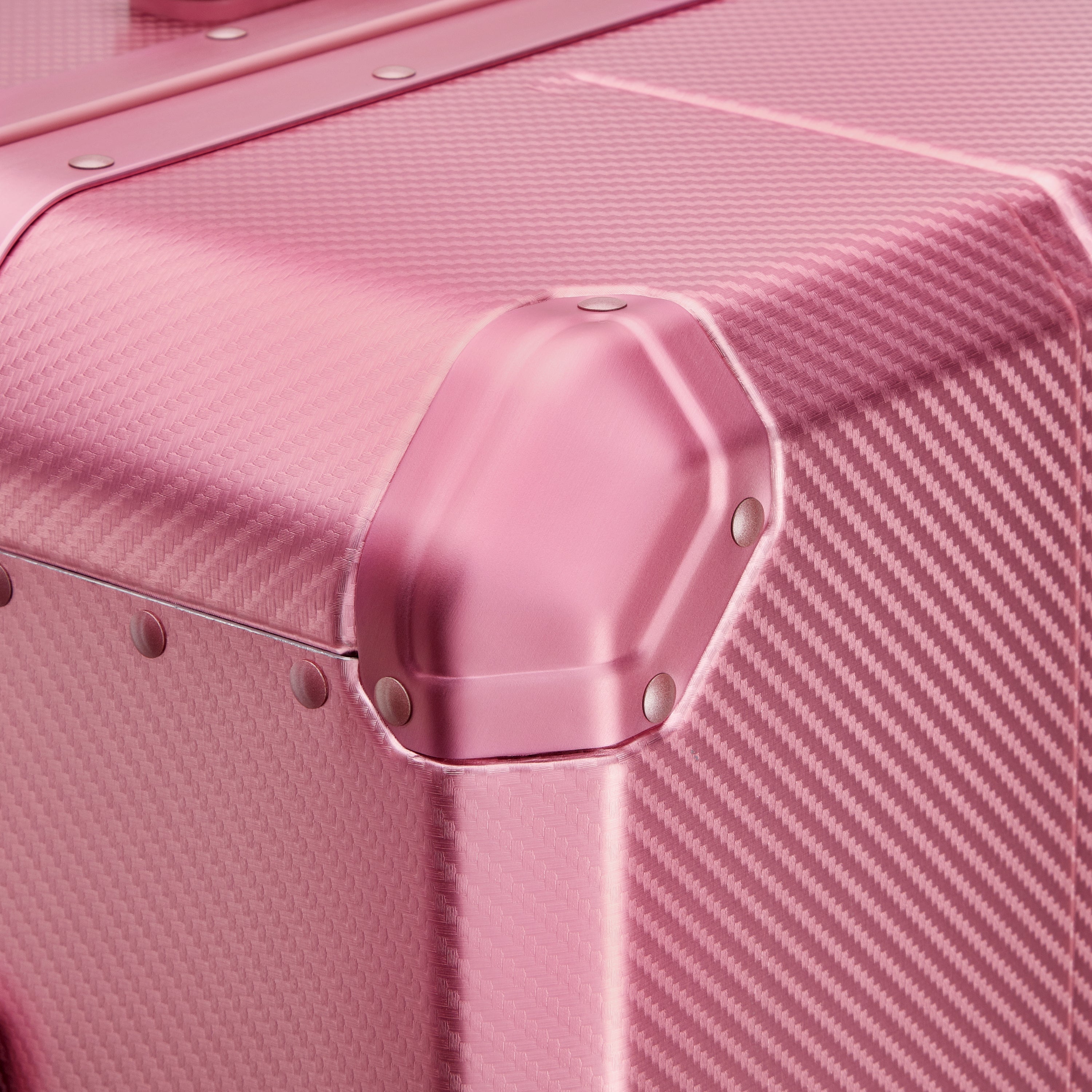 ALU'R | 28-Inch Aluminum Check-In Suitcase, Pink