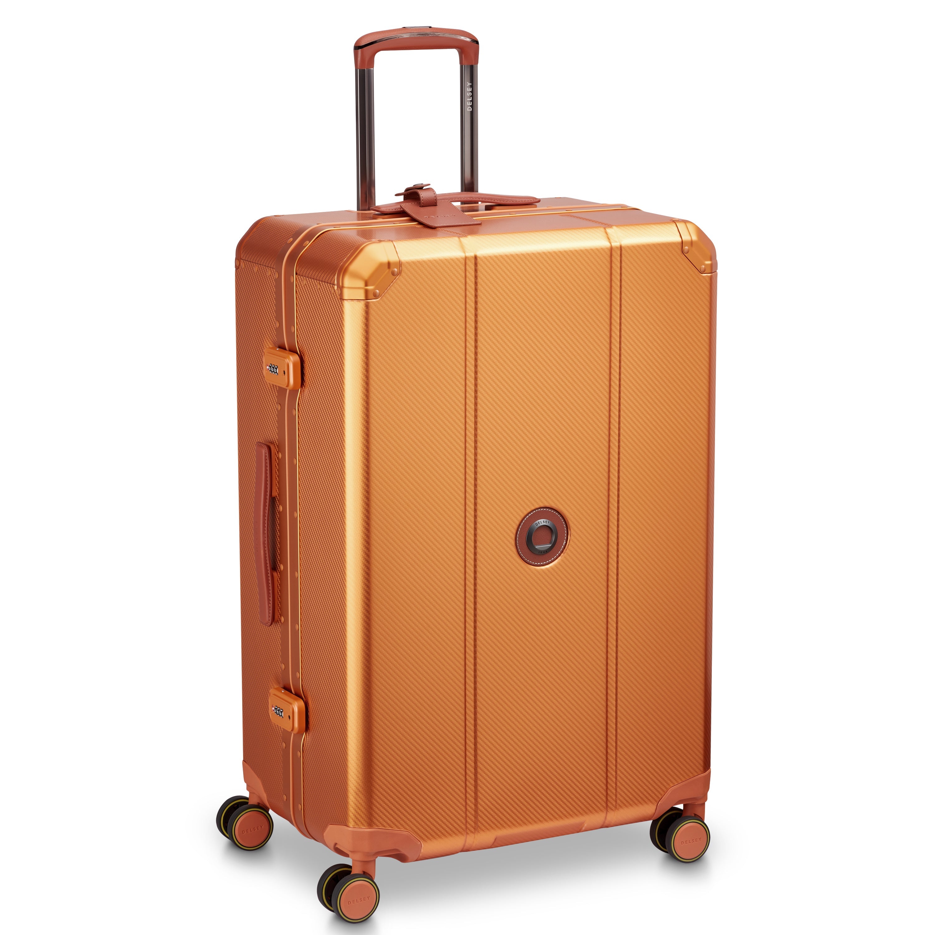ALU'R | 28-Inch Aluminum Check-In Suitcase, Orange