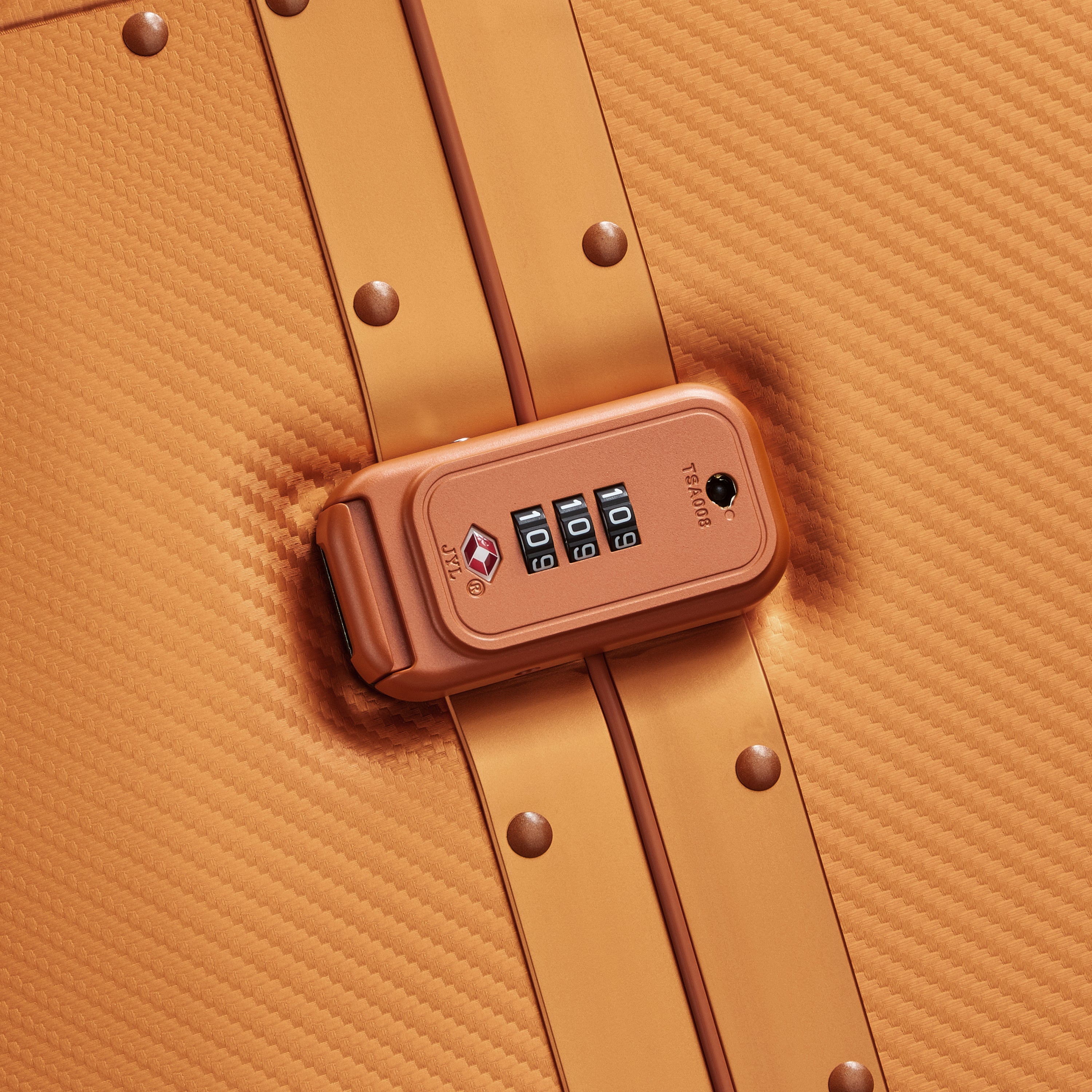 ALU'R | 28-Inch Aluminum Check-In Suitcase, Orange