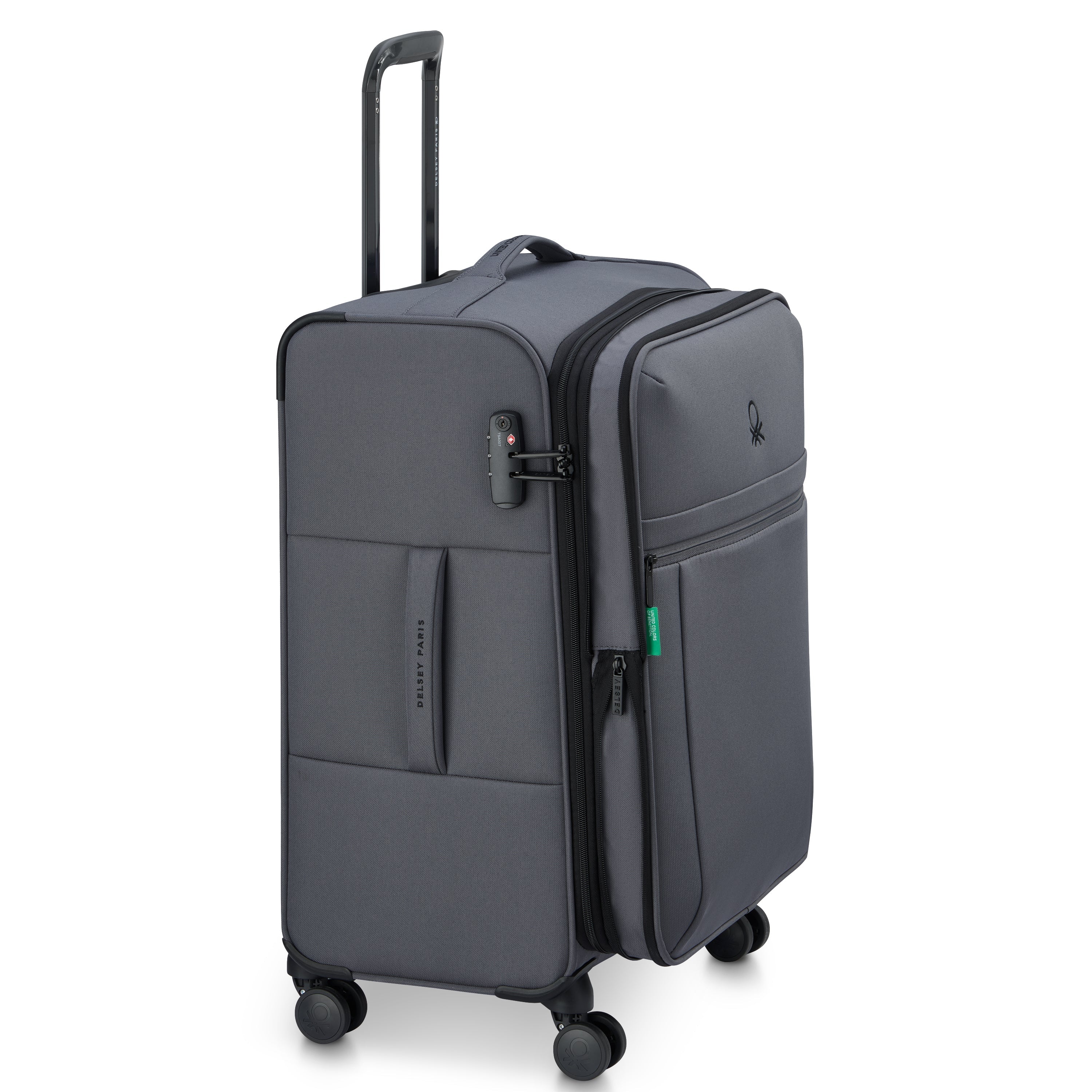 BE | 26-Inch Expandable Check-In Suitcase, Anthracite