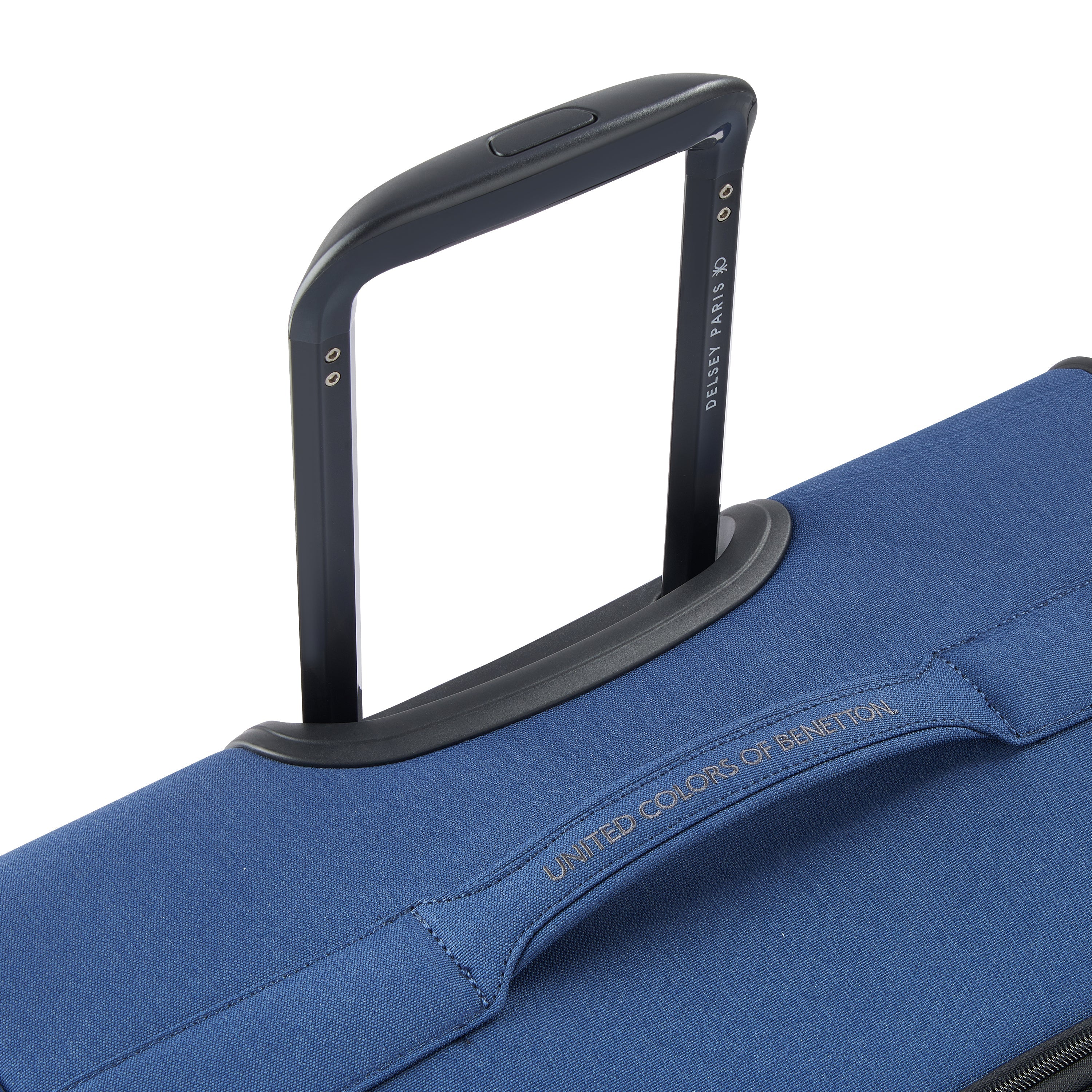 BE | 26-Inch Expandable Check-In Suitcase, Faded denim