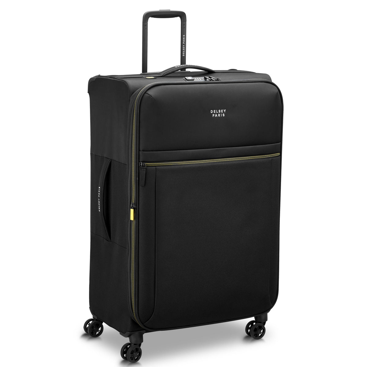 BROCHANT 3 |.0 32-Inch Expandable Check-In Suitcase, Deep black