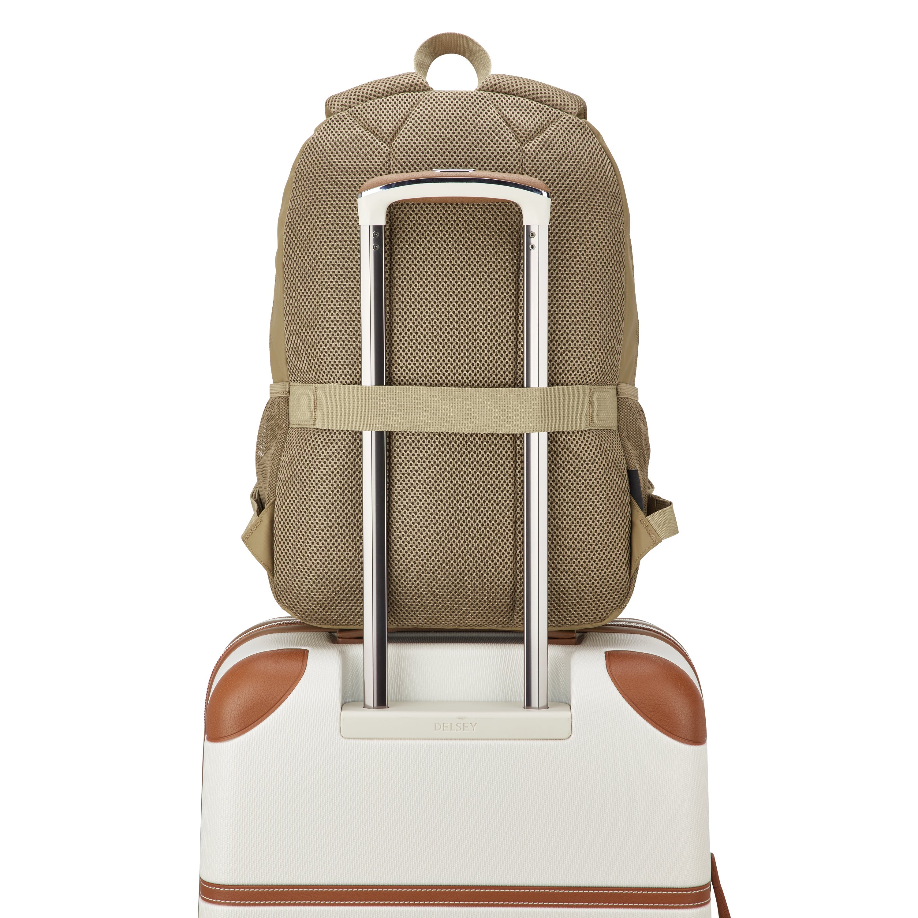 KEVIN |  15.6-Inch Laptop Backpack, Beige