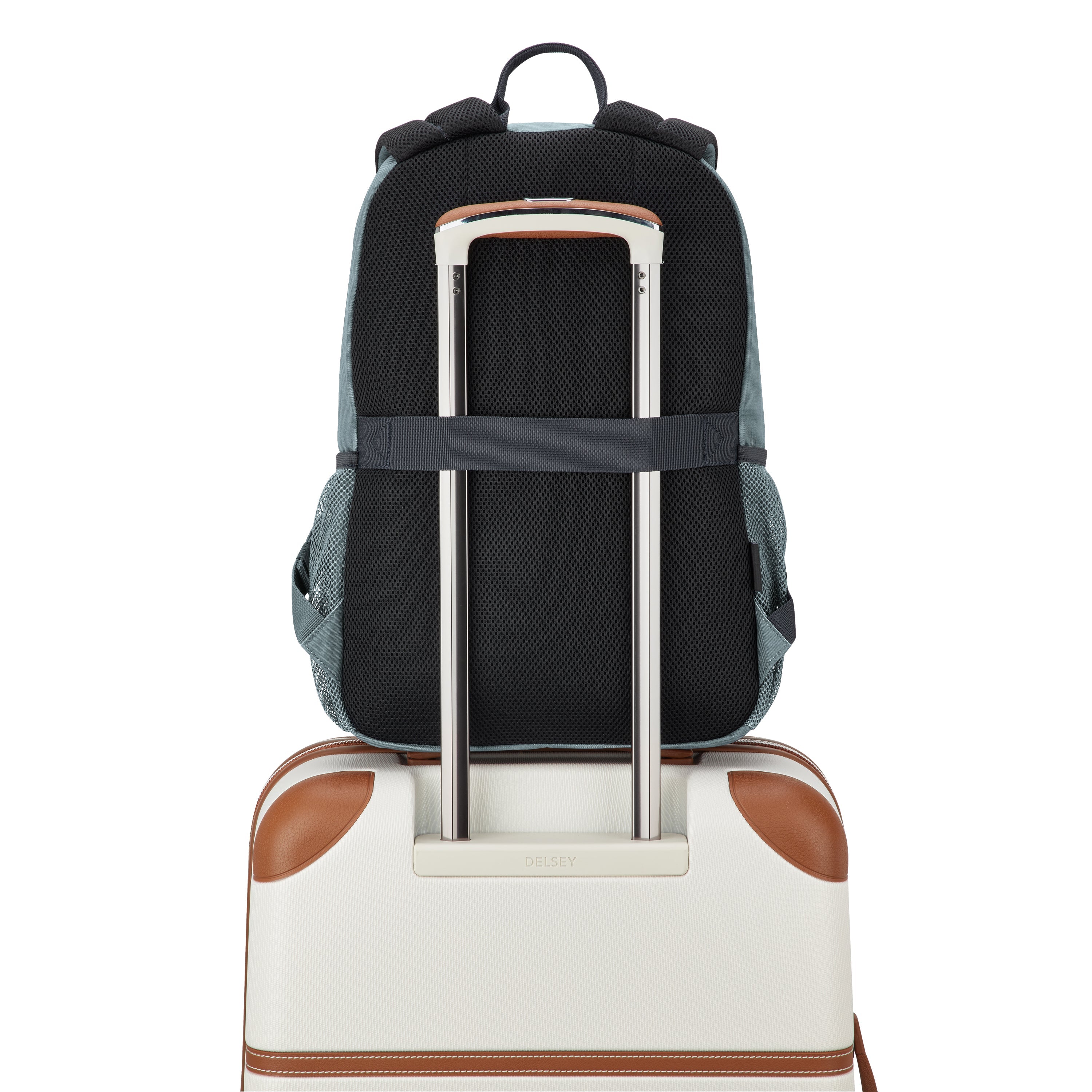 RESET 15.6-Inch Laptop Backpack, Slate grey