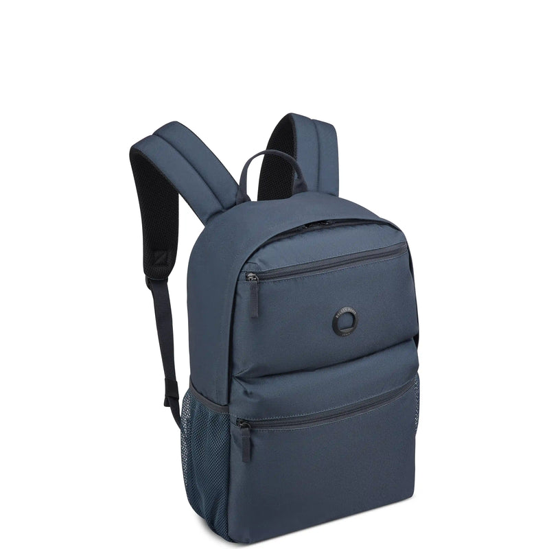 Delsey Paris Reset Backpack With Multiple Compartments, Slate Grey