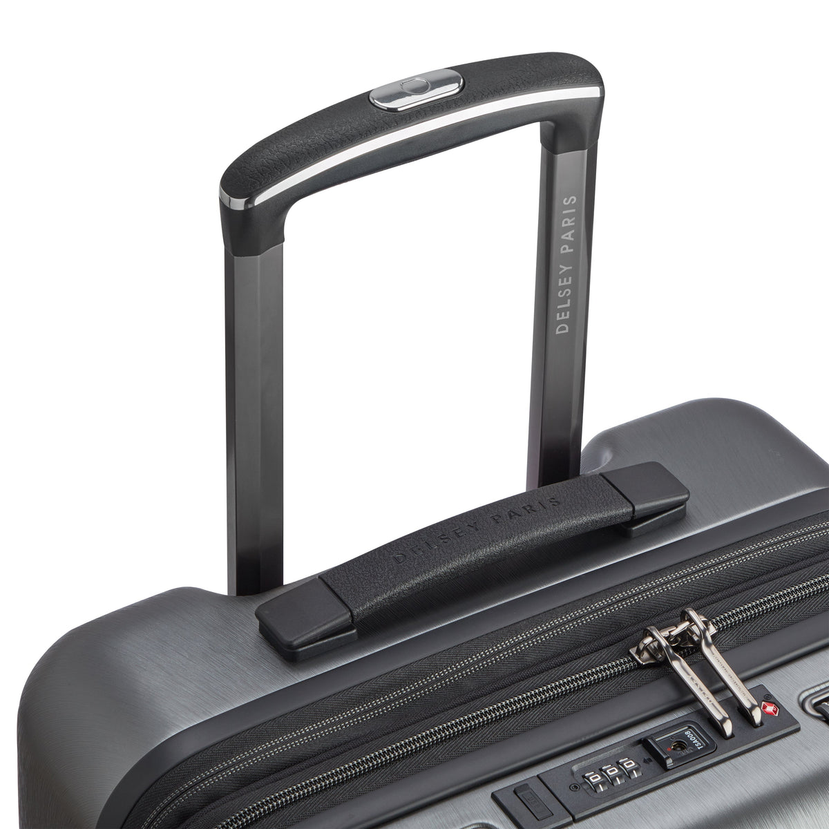 CADENCE | 23-Inch Expandable Carry-On Suitcase, Silver