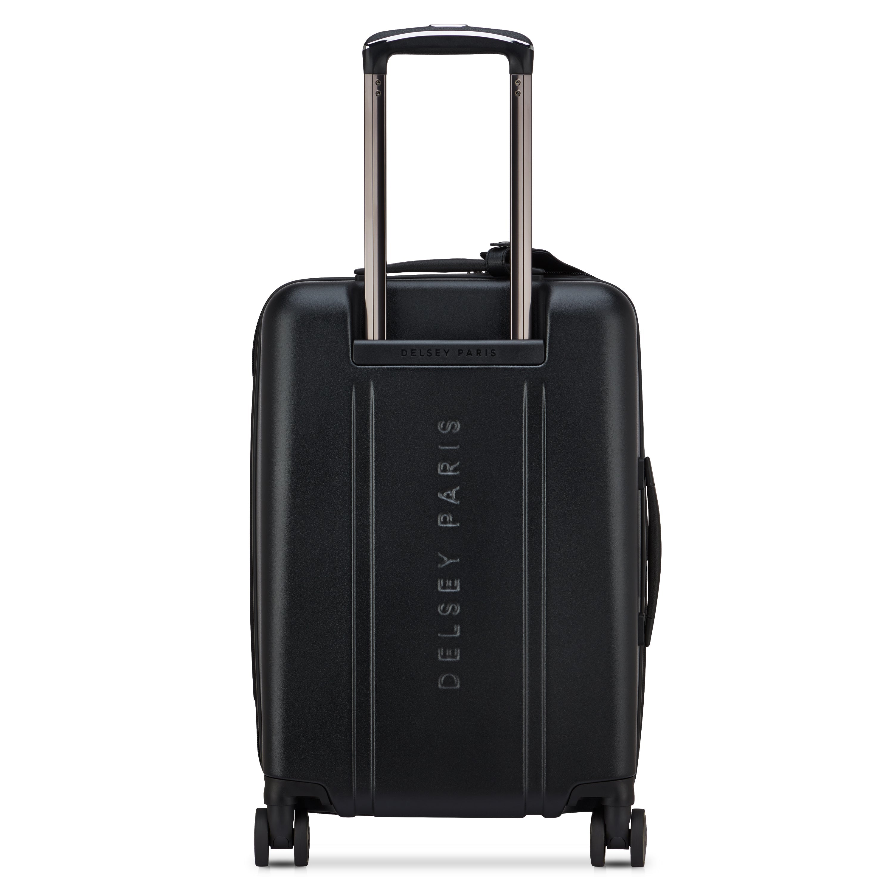 CADENCE| Valise Cabine Extensible 58 CM NOIR PROFOND
