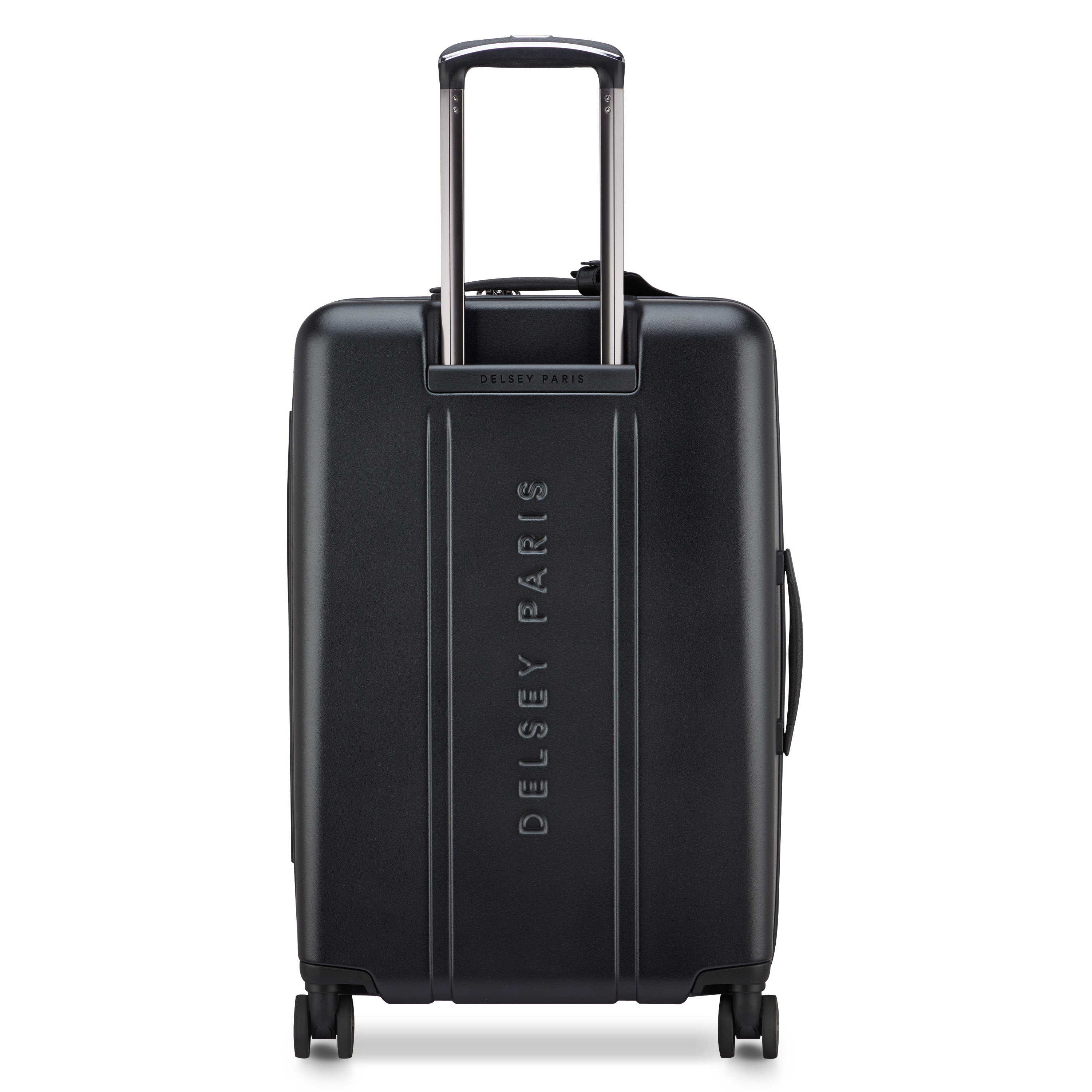 CADENCE| Valise Soute Extensible 68 CM NOIR PROFOND