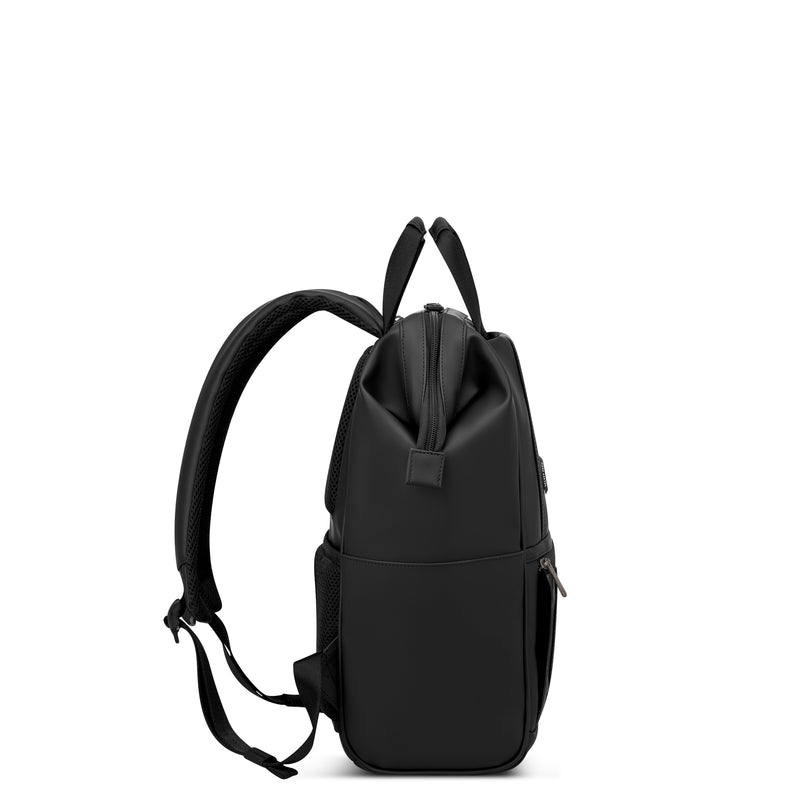 black small laptop backpack for Men Slim & Expandable Travel Backpack with USB Charging Port Water Resistant Anti-Theft Business Backpack Fits 15.6In Laptop for Commute Work College with Bag(Business Black) : Electronics adjustable straps Tactical Briefcase Small Military 12