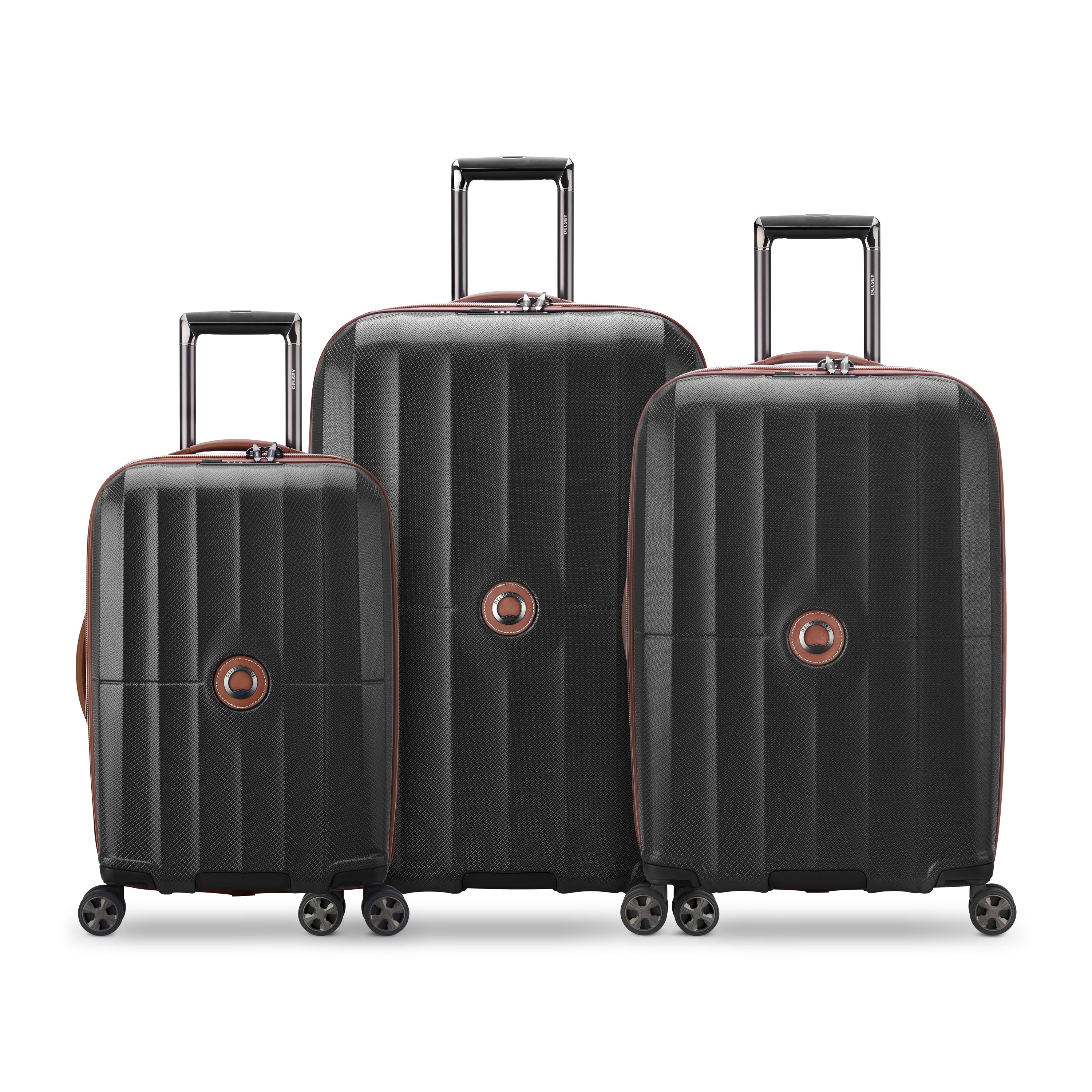 CARROUSEL | 3-Piece Luggage Set, Black