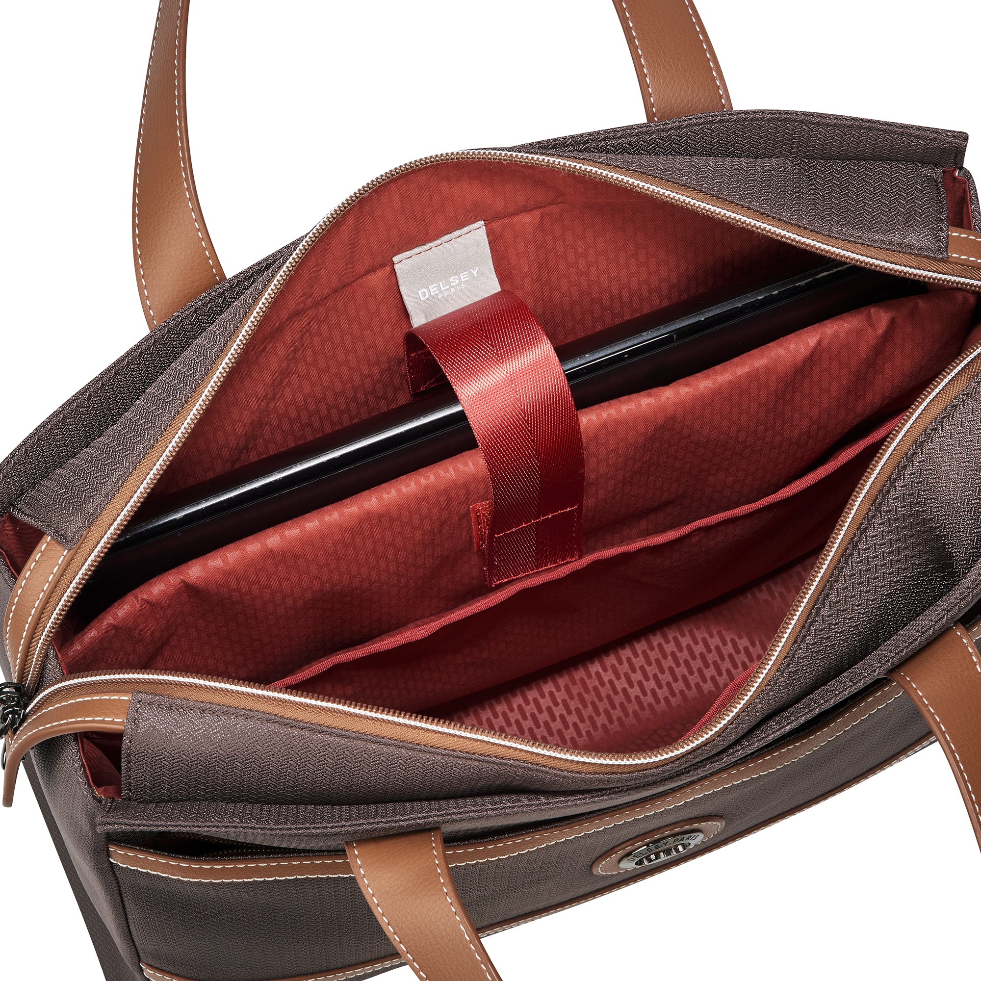 CHATELET AIR 2.0| Sac Ordinateur Porté Epaule MARRON