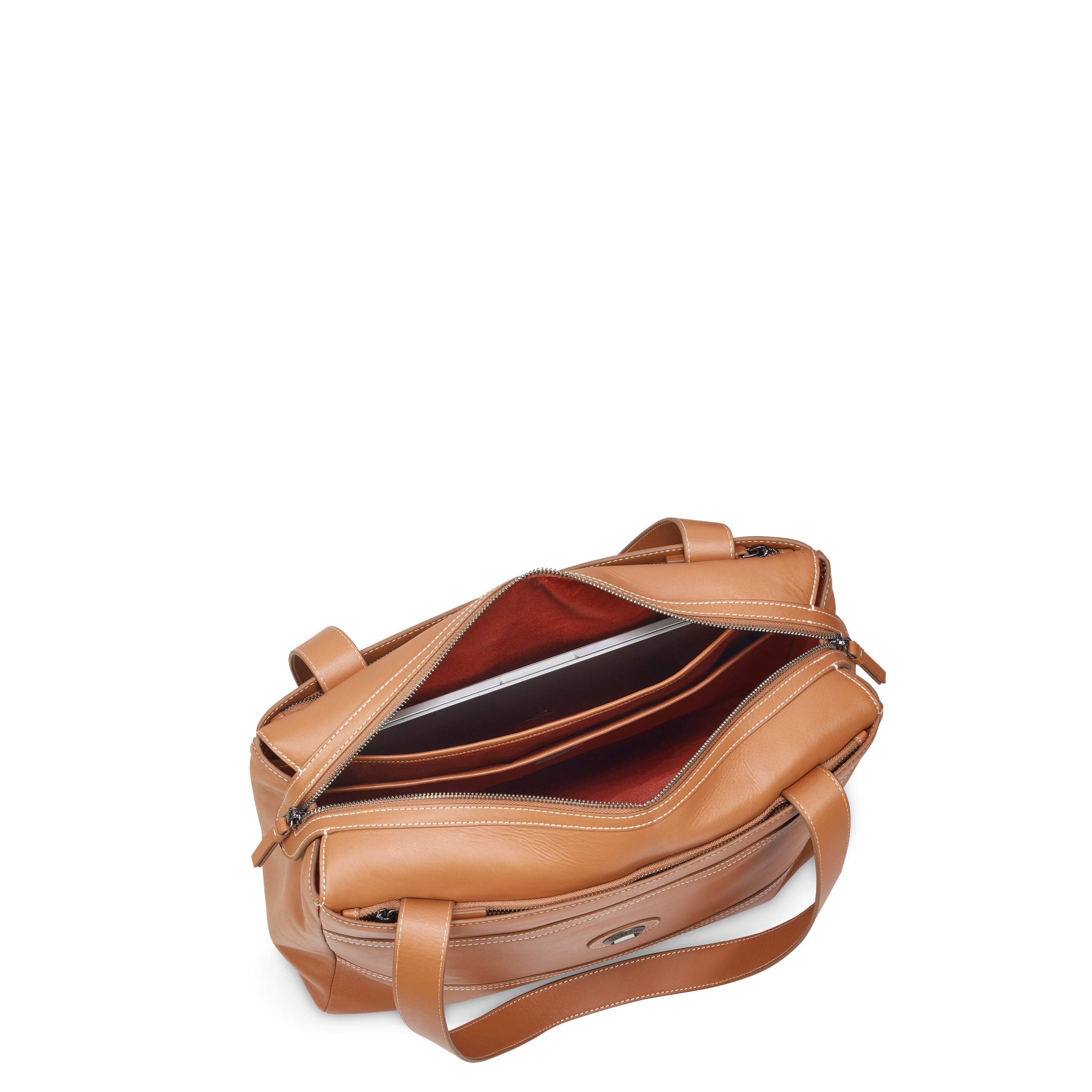 CHATELET AIR 2.0 |  Leather Tote Bag, Cognac