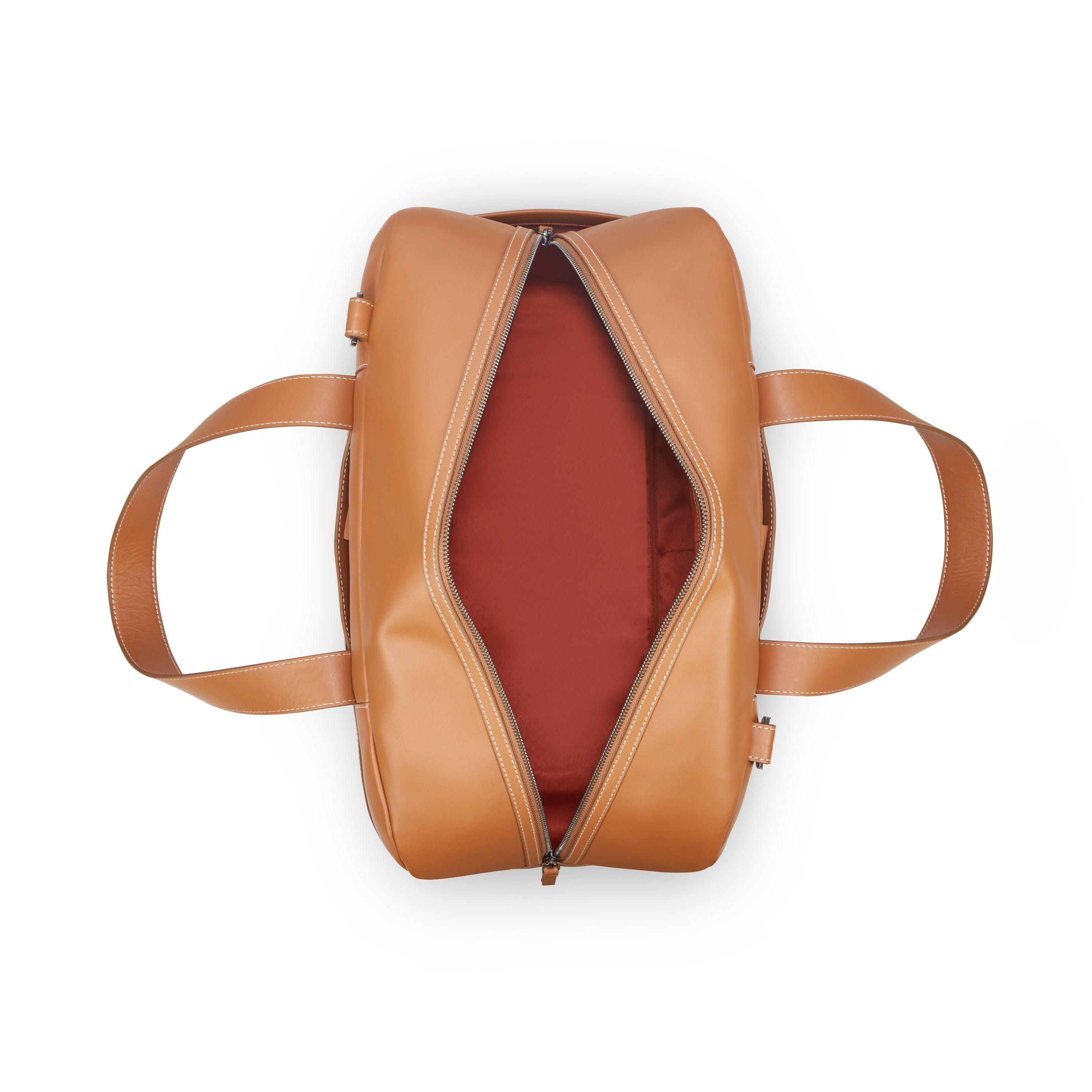 CHATELET AIR 2.0 |  Leather Duffel Bag, Cognac