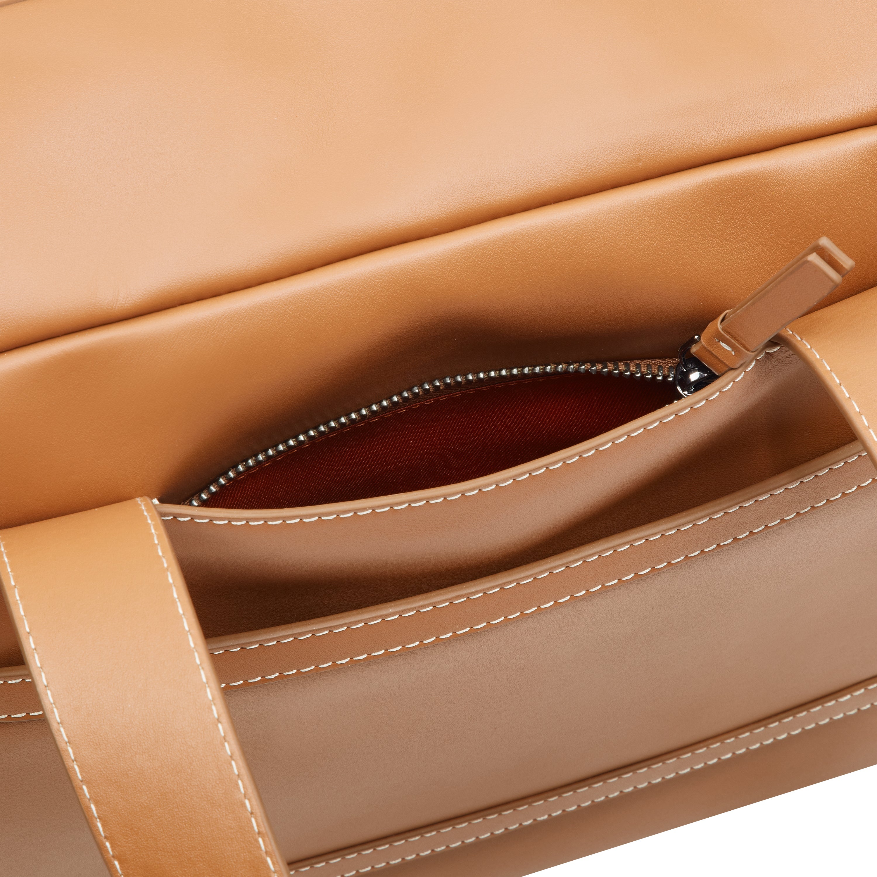 CHATELET AIR 2.0 |  Leather Duffel Bag, Cognac