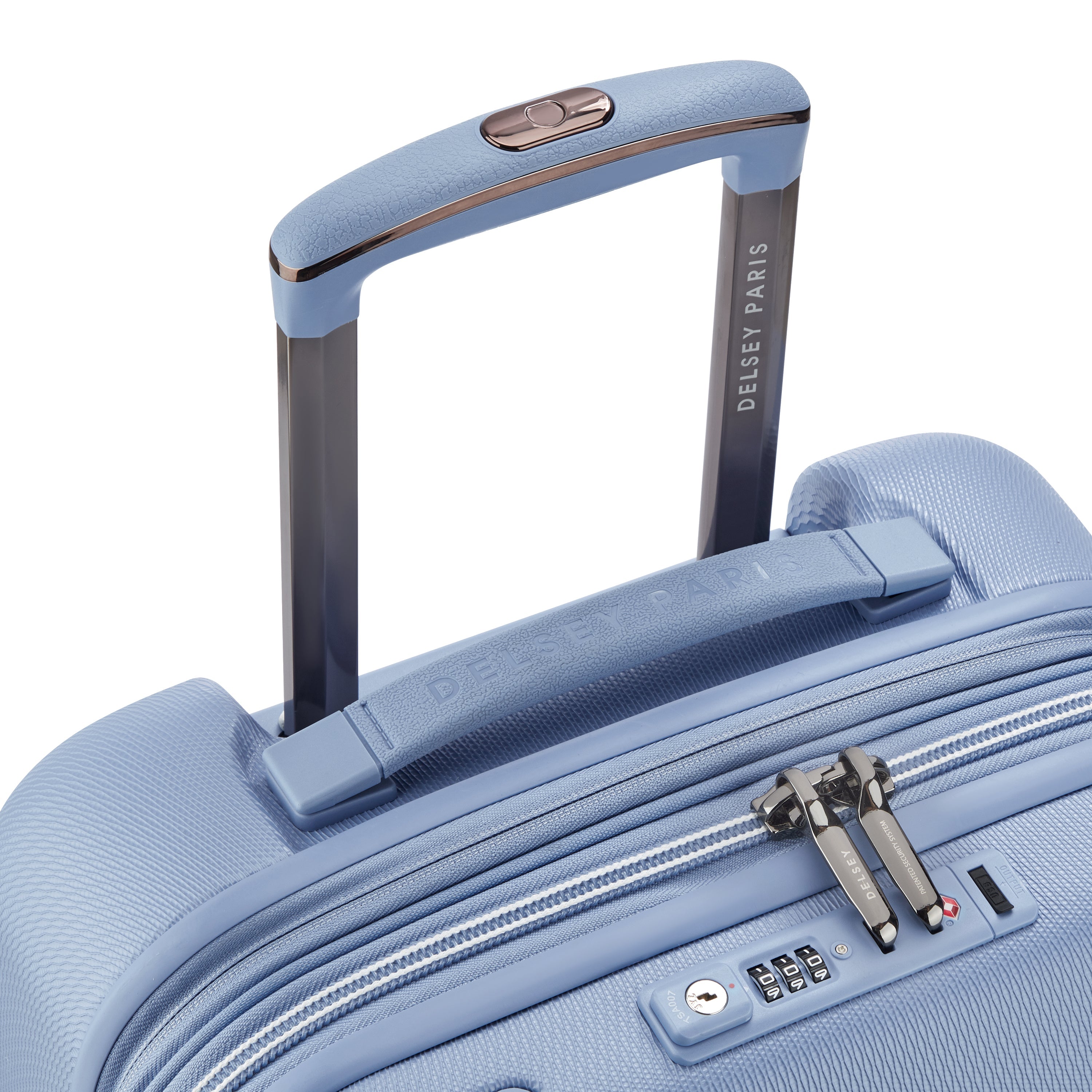 CHATELET AIR 2.0 |  23-Inch Expandable Carry-On Suitcase - 80th Anniversary Edition, Light blue