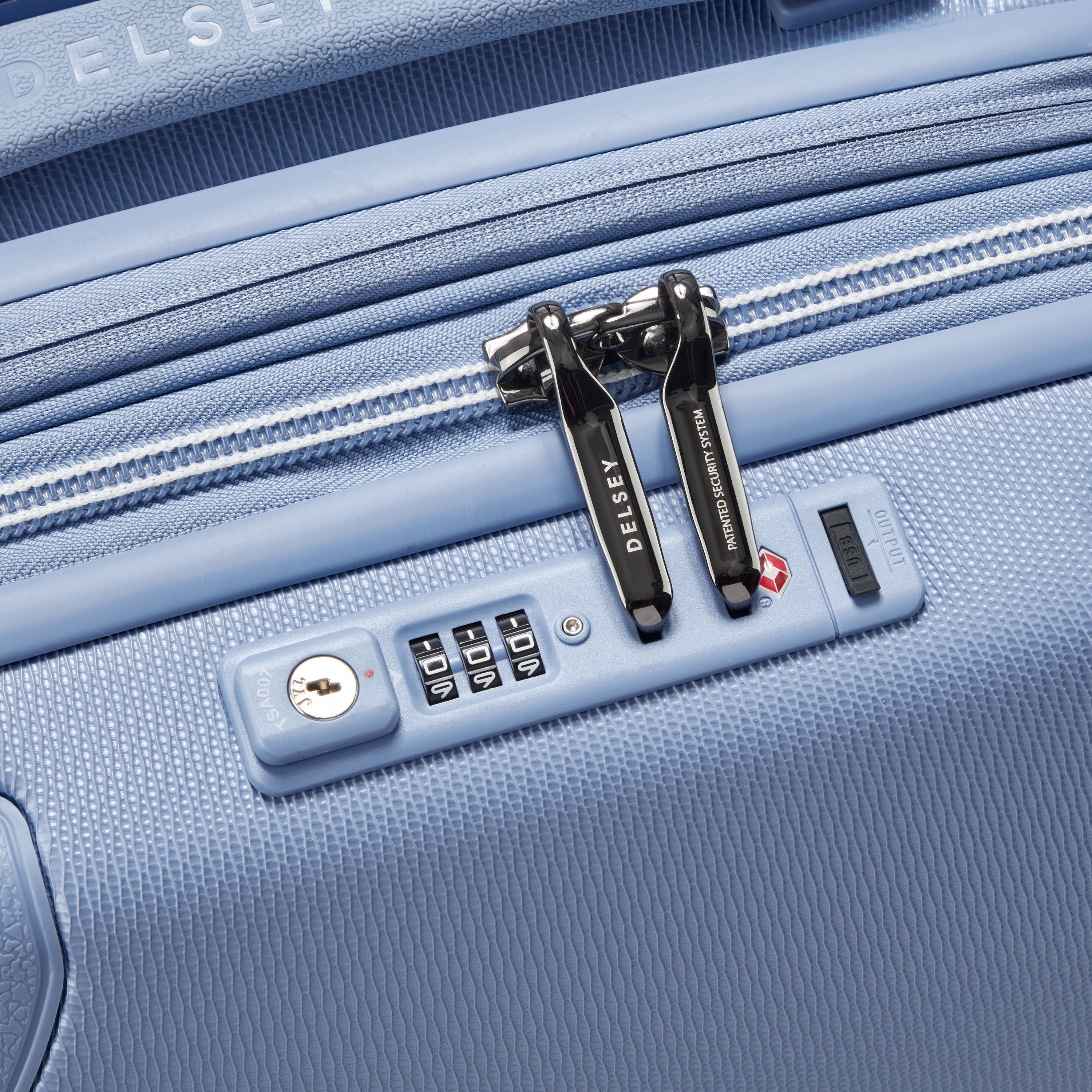 CHATELET AIR 2.0 |  23-Inch Expandable Carry-On Suitcase - 80th Anniversary Edition, Light blue
