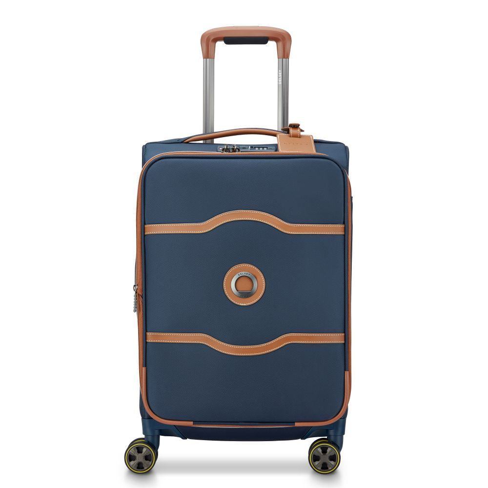 CHATELET AIR 2.0 | 23-Inch Expandable Carry-On Suitcase, Blue
