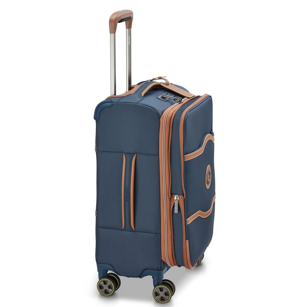 CHATELET AIR 2.0 | 23-Inch Expandable Carry-On Suitcase, Blue