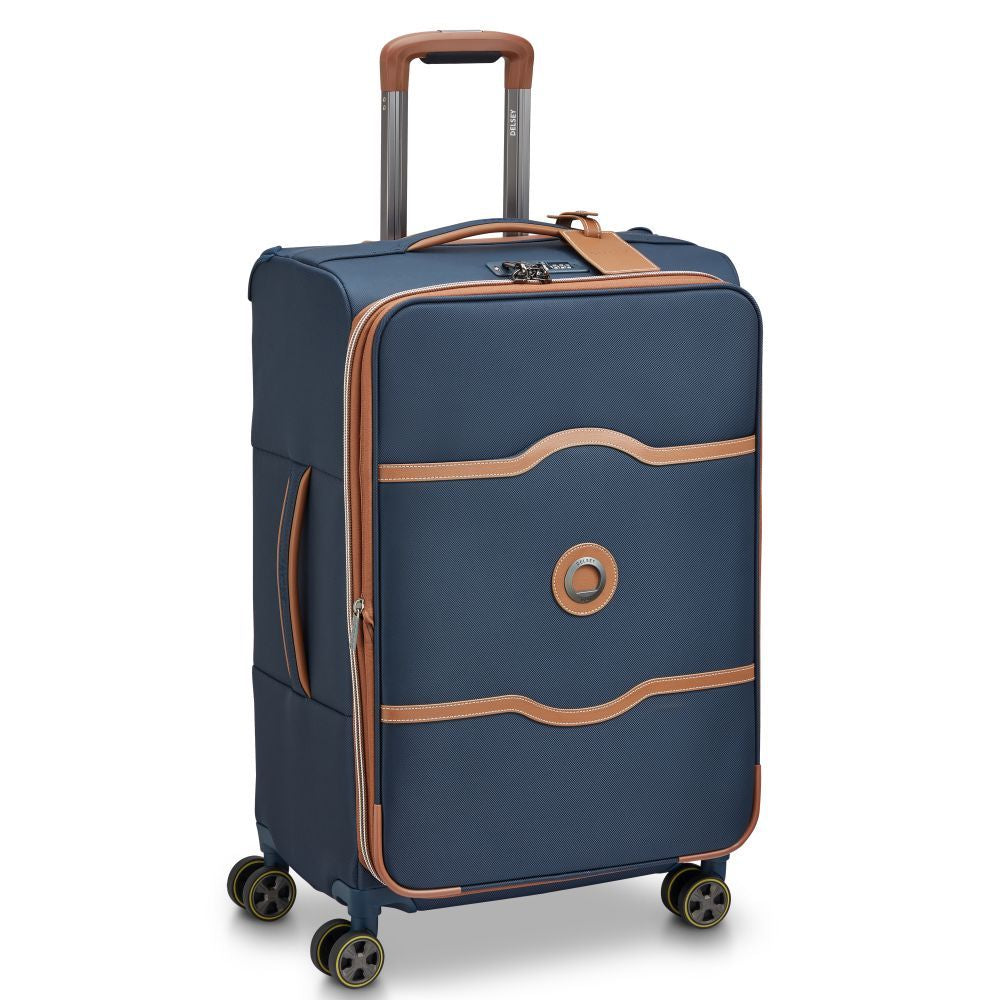 CHATELET AIR 2.0 | 27-Inch Expandable Check-In Suitcase, Blue