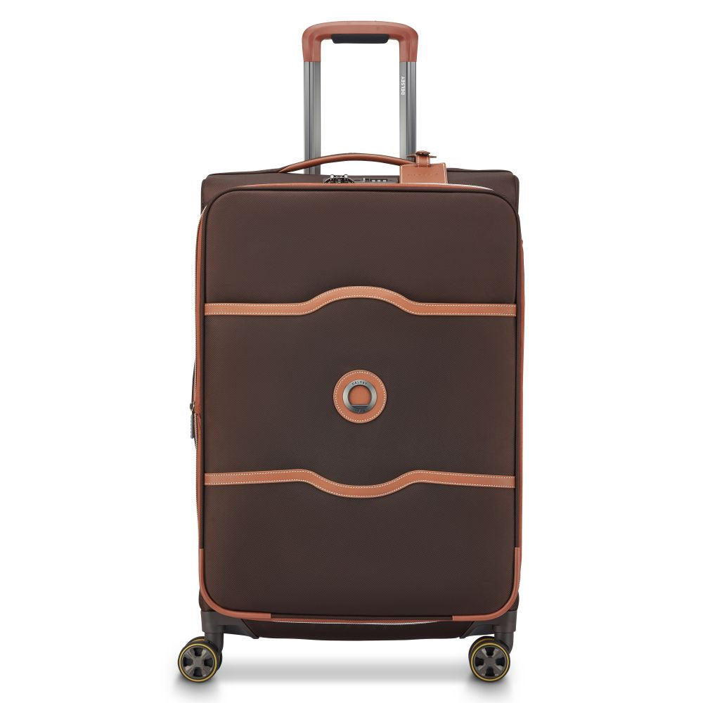 CHATELET AIR 2.0 | 27-Inch Expandable Check-In Suitcase, Brown