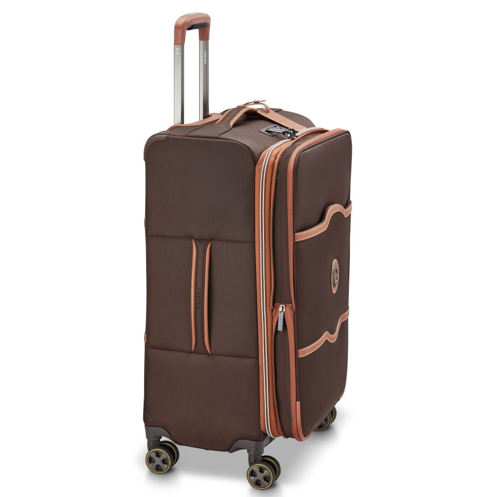 CHATELET AIR 2.0 | 27-Inch Expandable Check-In Suitcase, Brown