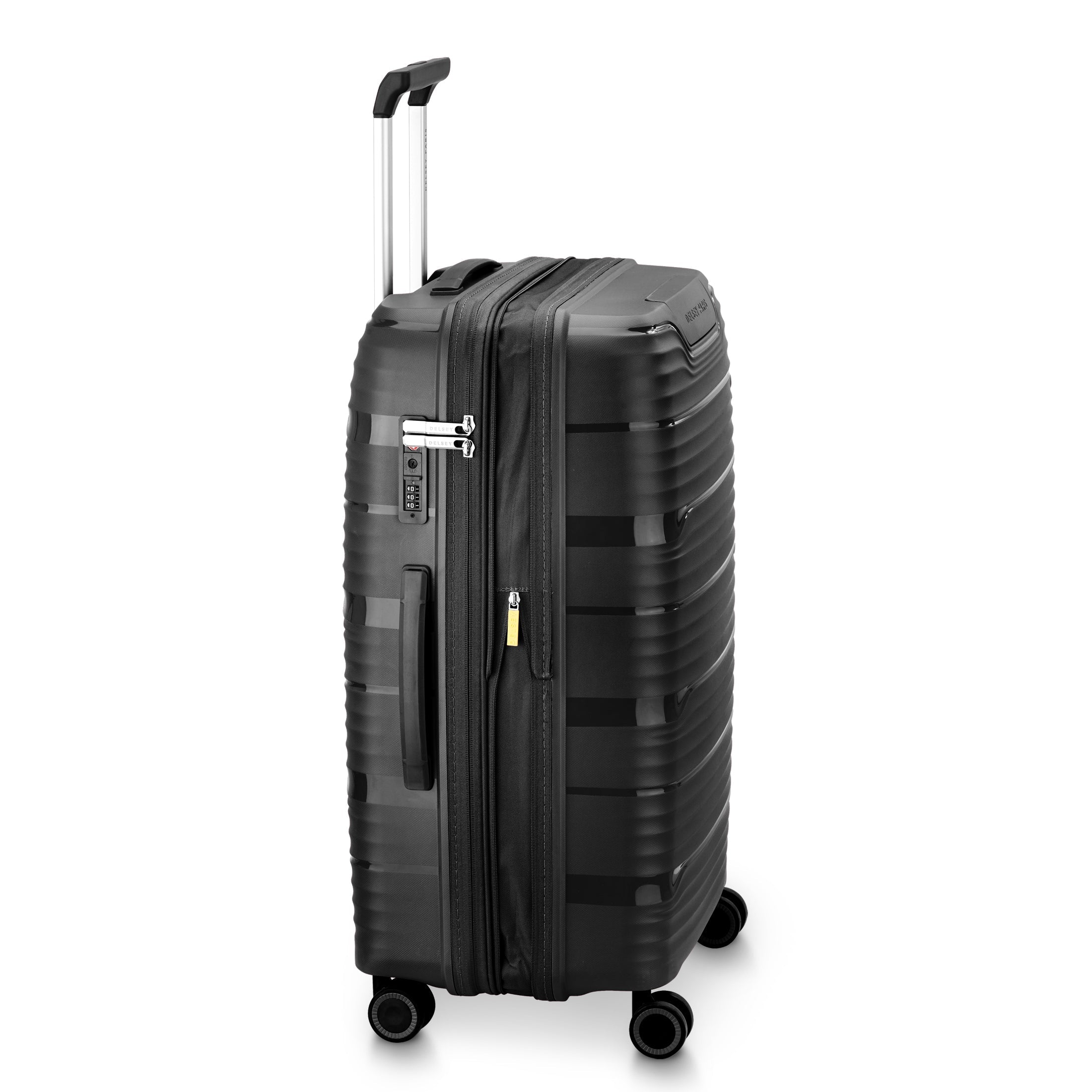 DUNE | 27-Inch Expandable Check-In Suitcase, Black