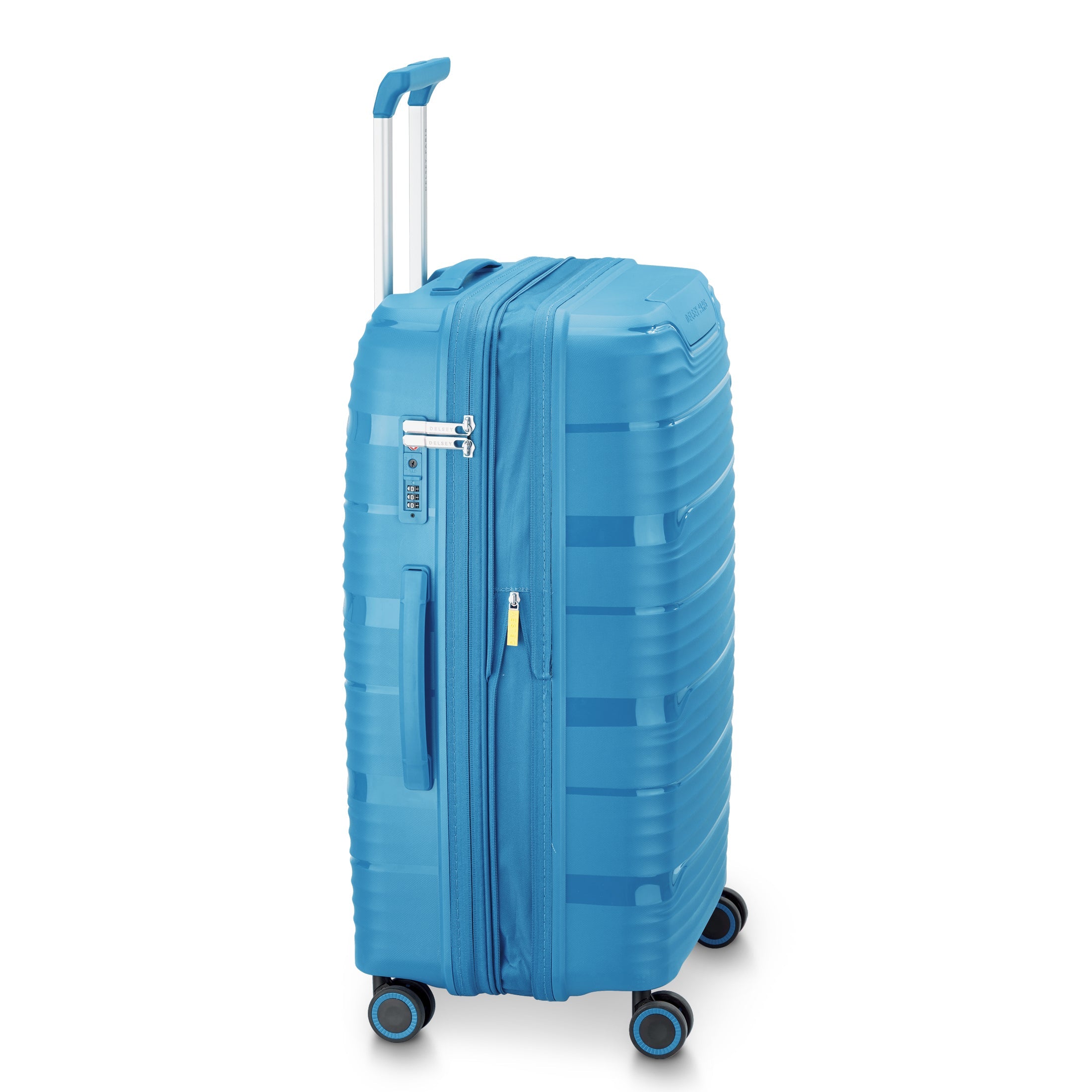 DUNE | 27-Inch Expandable Check-In Suitcase, Teal blue