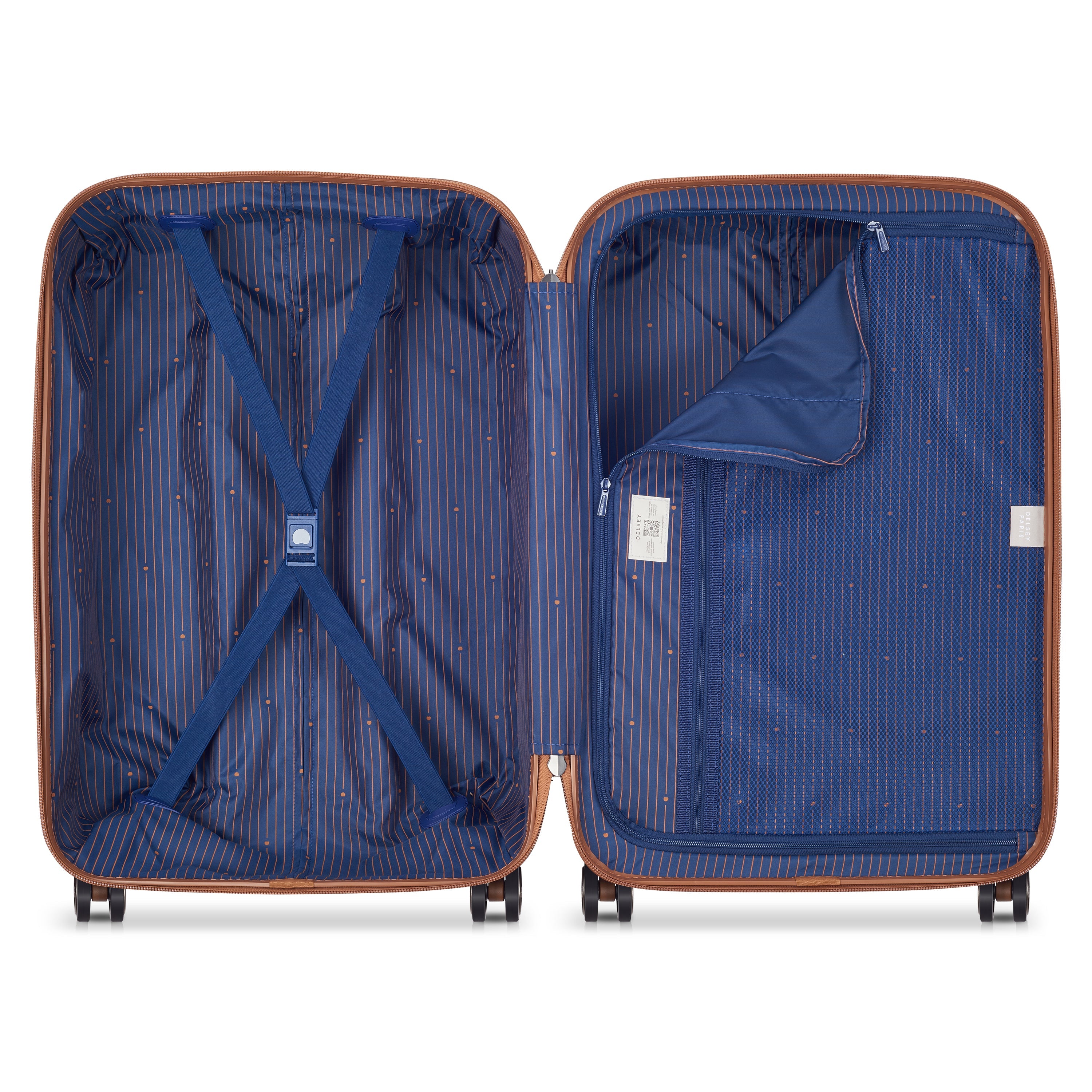 FLANERIE SE| Valise Soute 66 CM NOIR MARRON