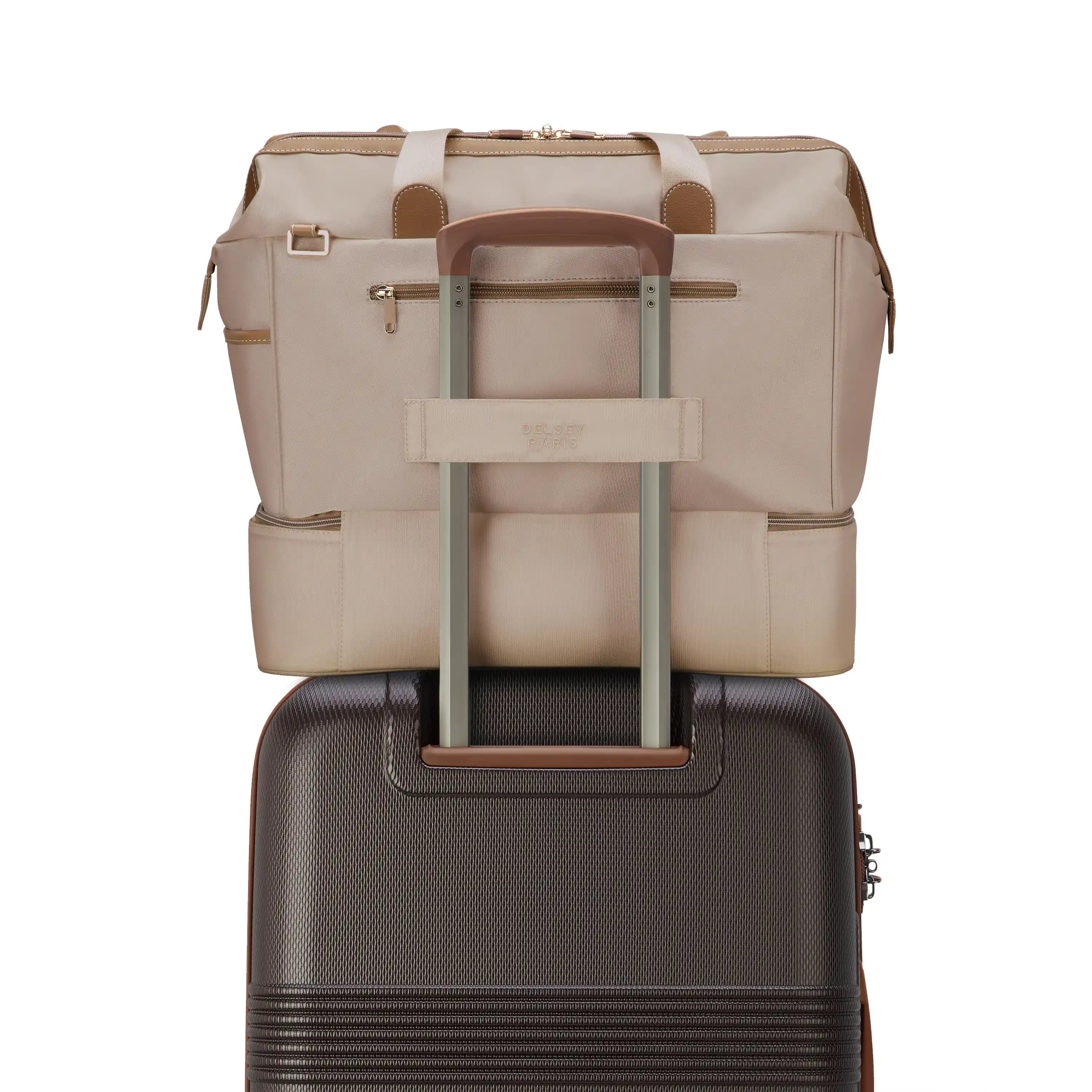 FLANERIE SE| Sac de Voyage format Week-End BEIGE ROSE