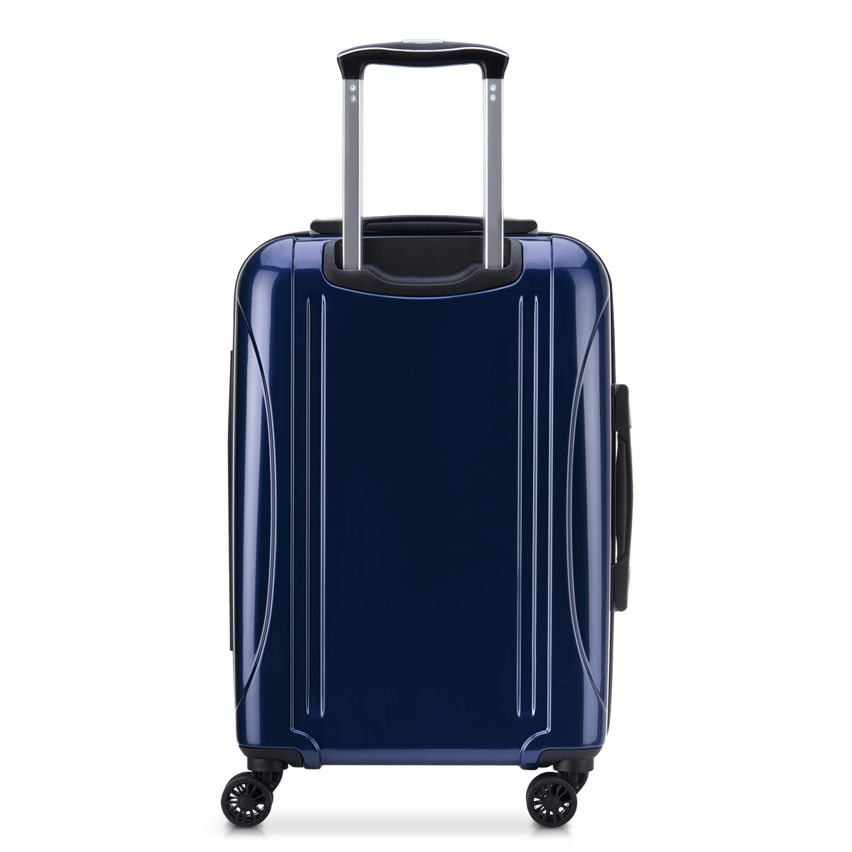 HELIUM AERO | 23-Inch Expandable Carry-On Suitcase, Metalic blue