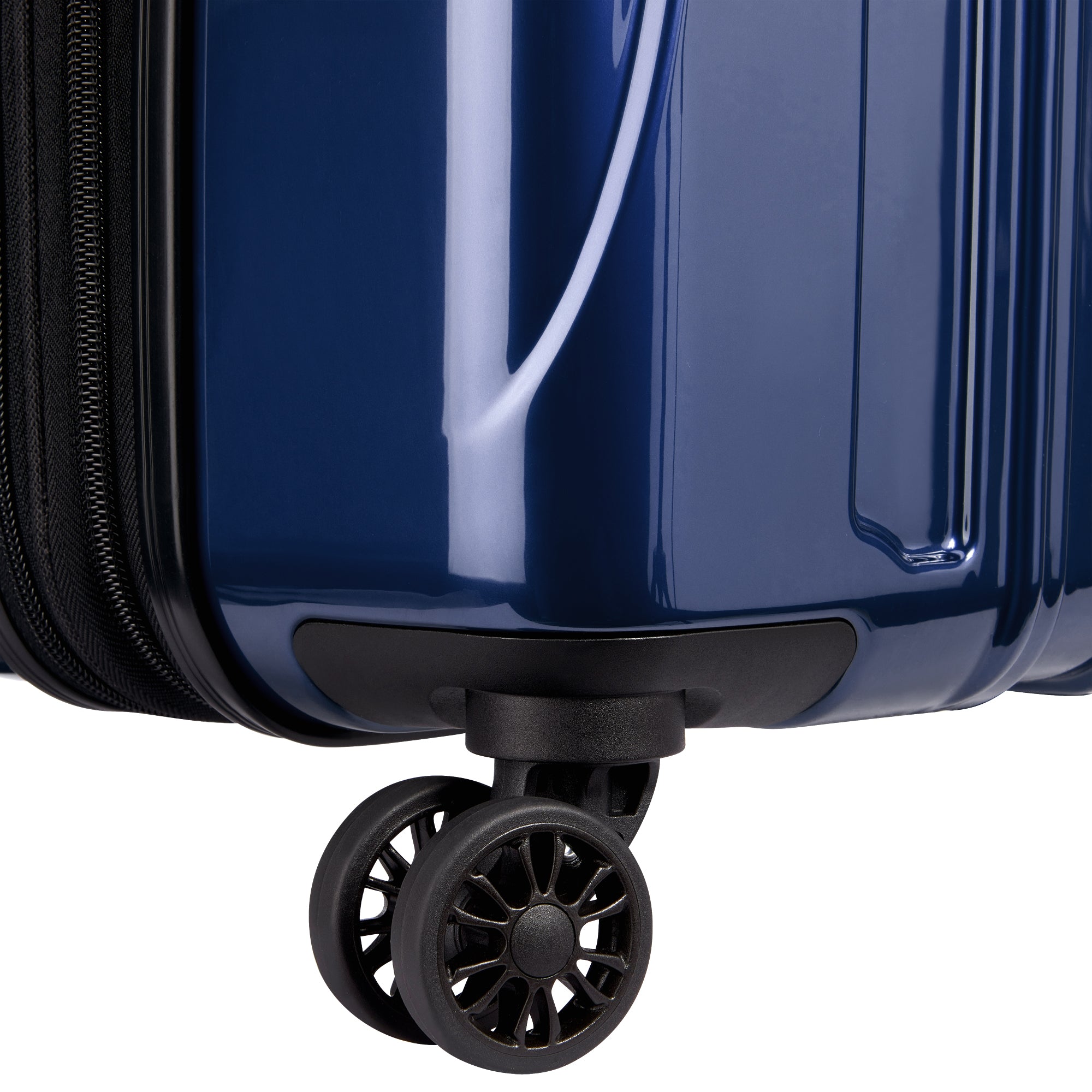 HELIUM AERO | 27-Inch Expandable Check-In Suitcase, Metalic blue