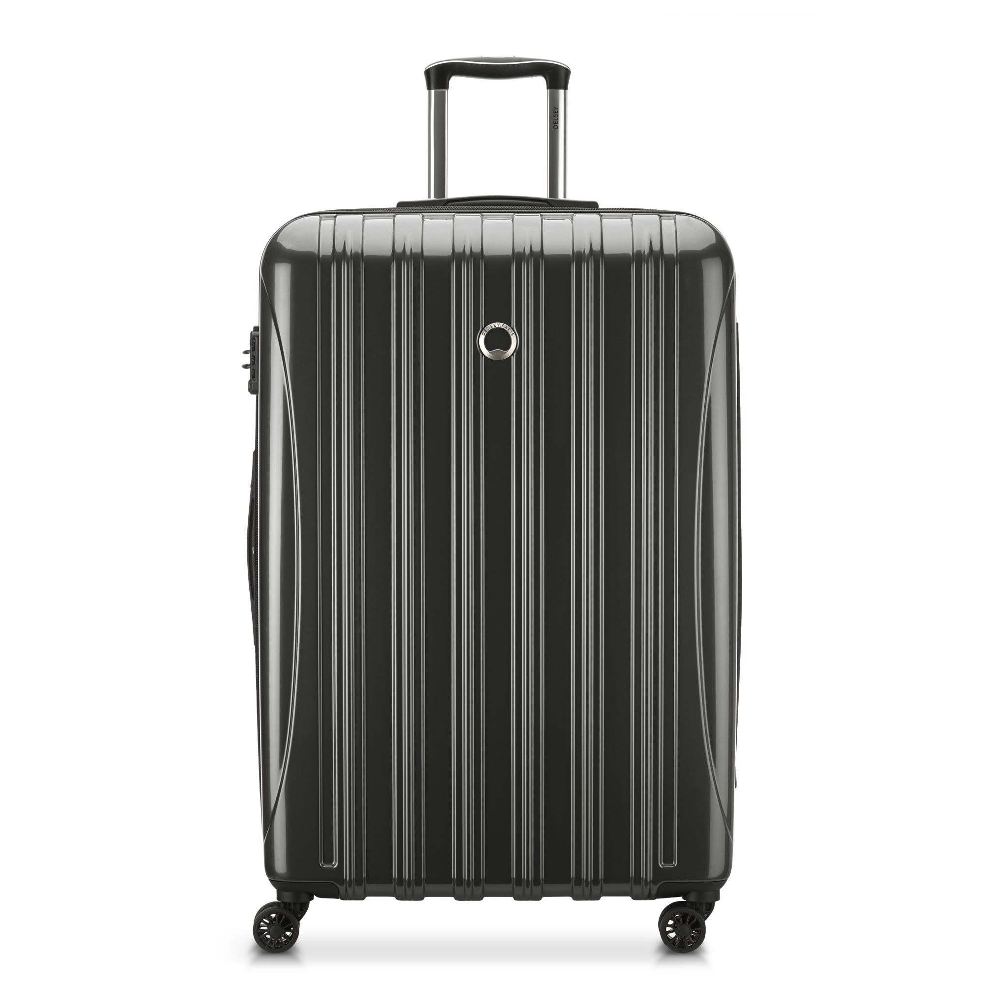 HELIUM AERO |  32-Inch Expandable Check-In Suitcase, Metal brushed