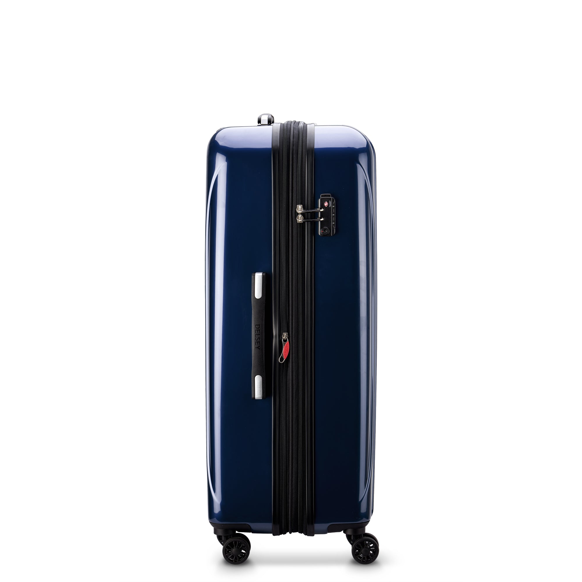 HELIUM AERO | 32-Inch Expandable Check-In Suitcase, Metalic blue