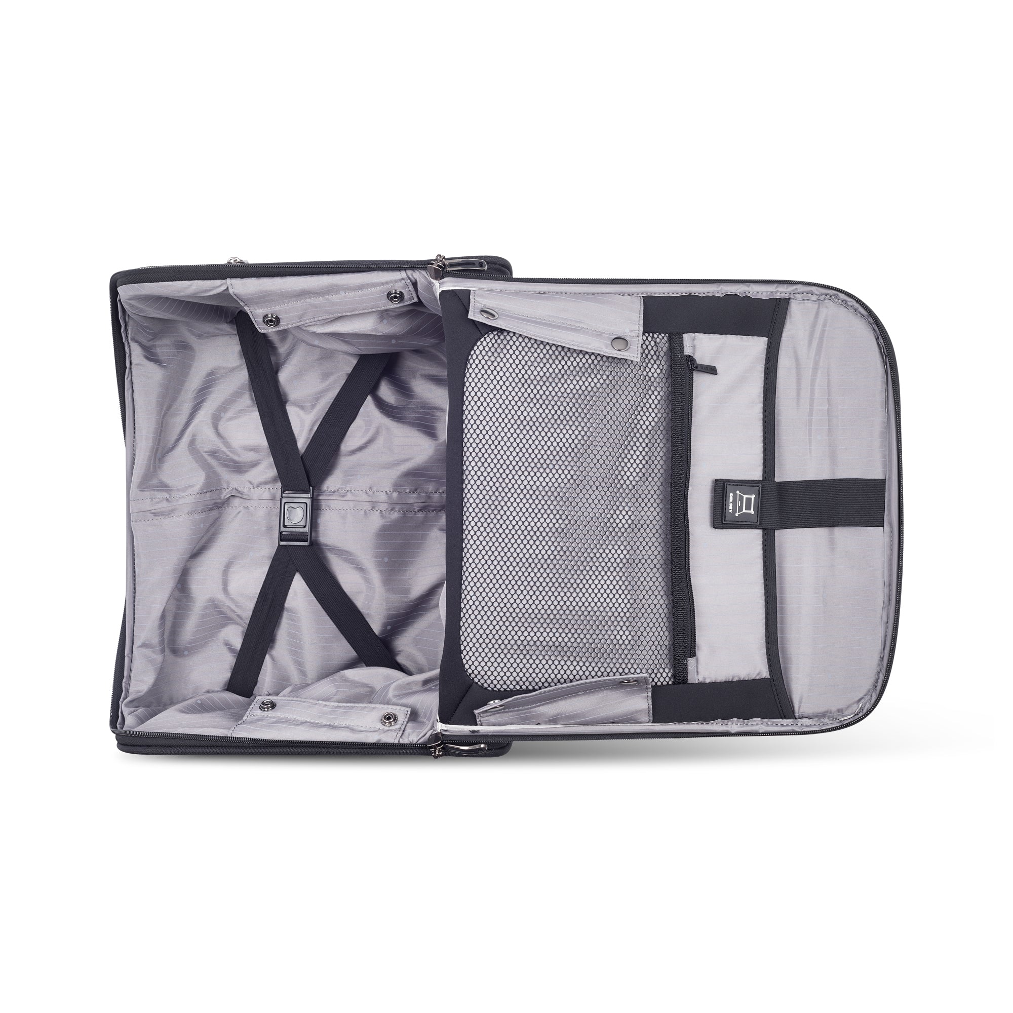 HELIUM DLX |  Carry-On Underseater Suitcase, Black