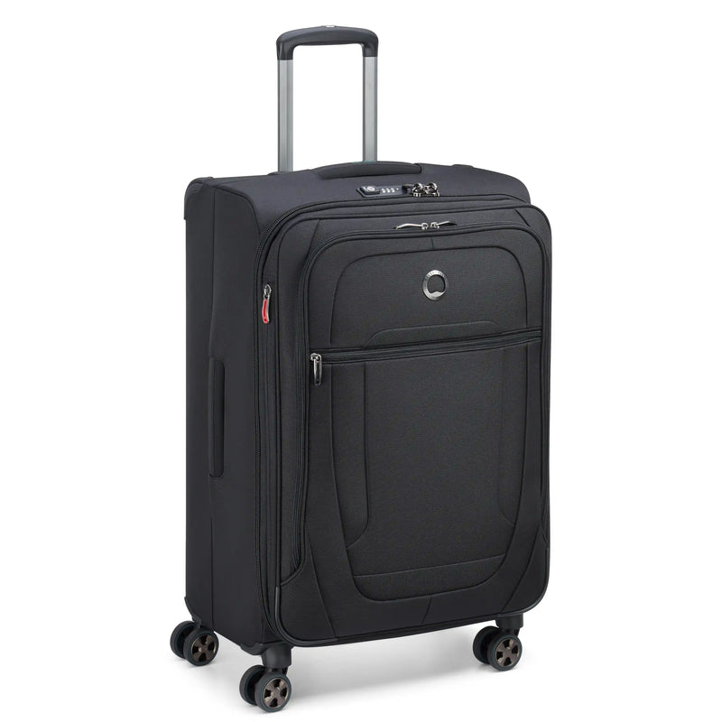 Helium Dlx: Medium Expandable Spinner, Black | Delsey Paris, US( en)
