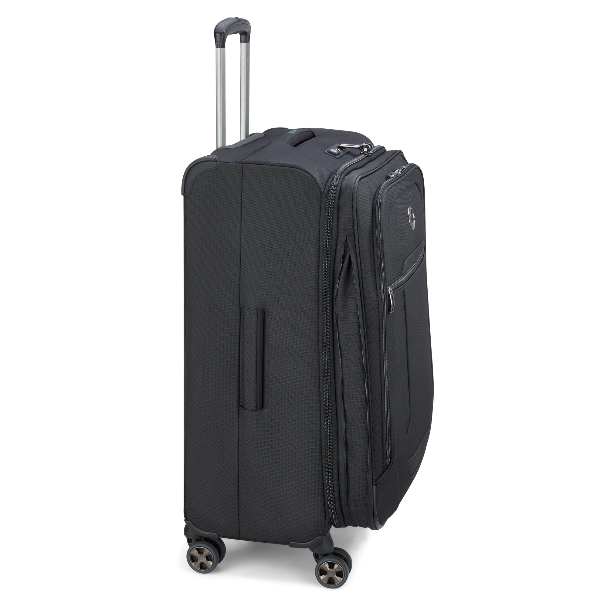 HELIUM DLX |  28-Inch Expandable Check-In Suitcase, Black