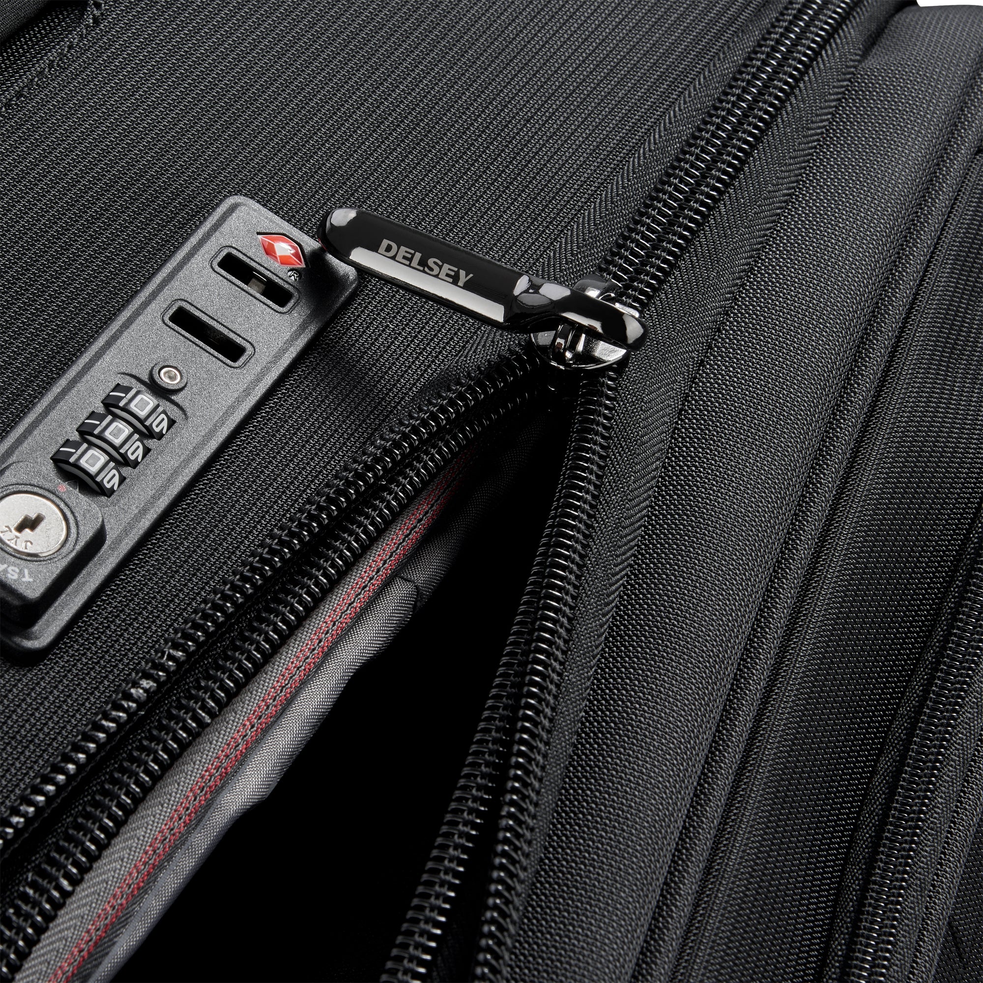 HELIUM DLX |  28-Inch Expandable Check-In Suitcase, Black