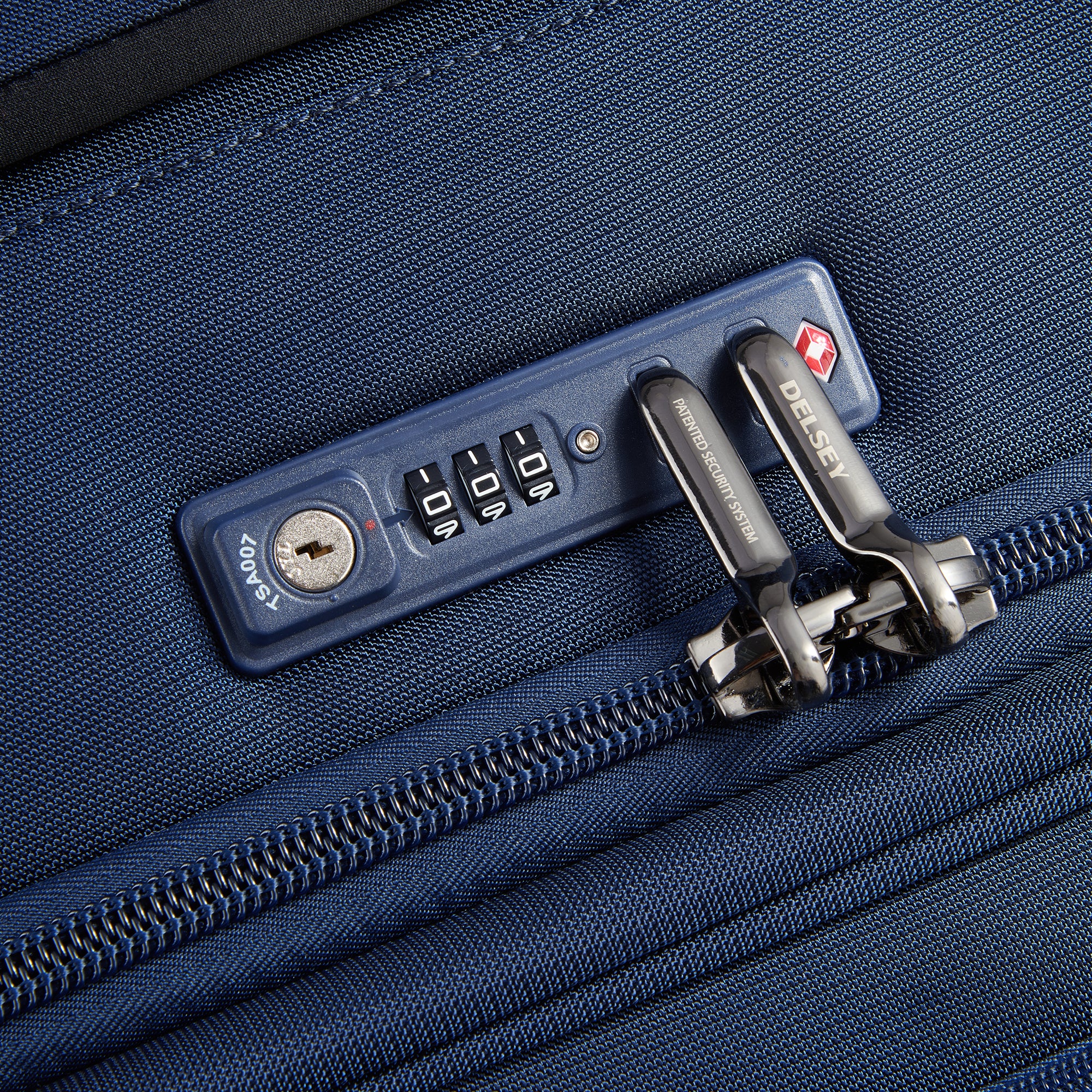 HELIUM DLX |  28-Inch Expandable Check-In Suitcase, Navy