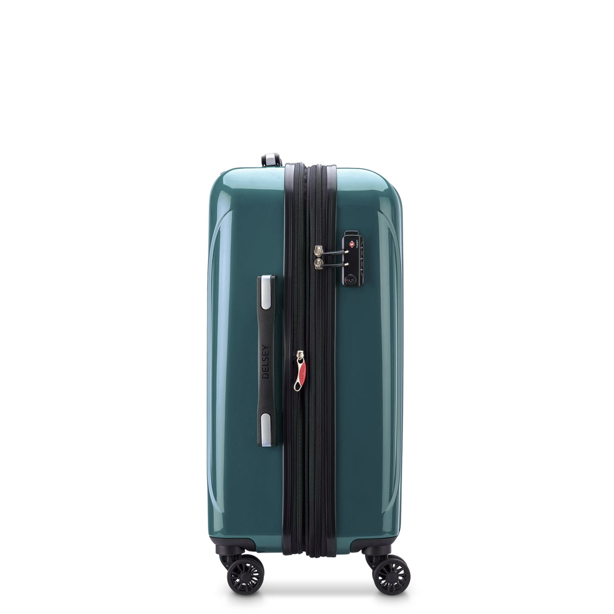 HELIUM AERO | 23-Inch Expandable Carry-On Suitcase, Metallic green