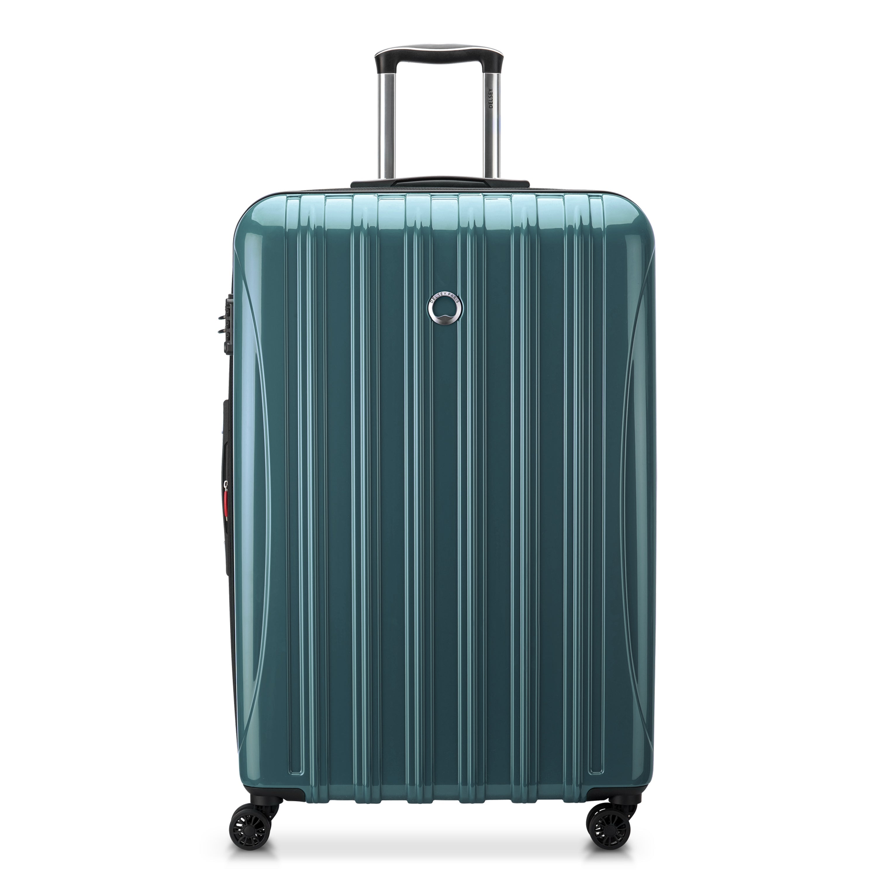 HELIUM AERO| Valise Soute Extensible 81 CM VERT MÉTALLISÉ