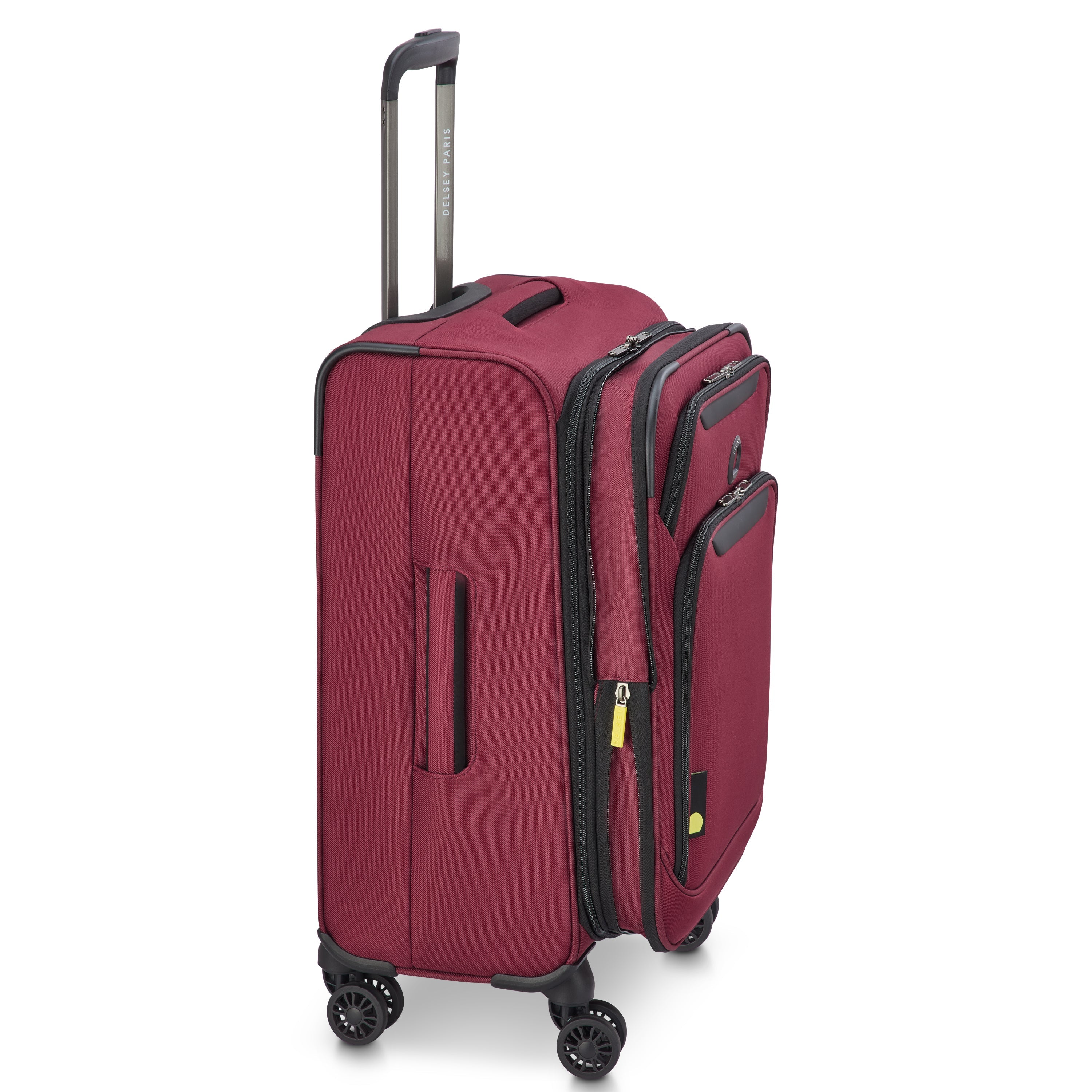 SKY MAX 3.0 23-Inch Expandable Carry-On Suitcase, Burgundy