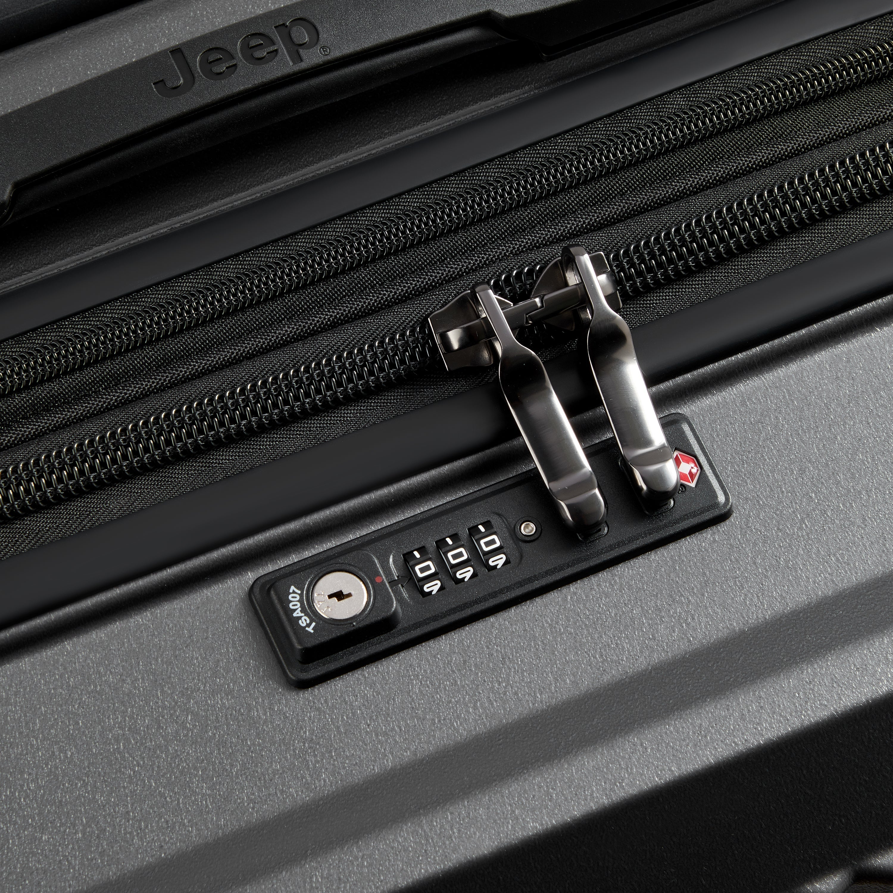 JH001A |  27-Inch Expandable Check-In Suitcase, Anthracite