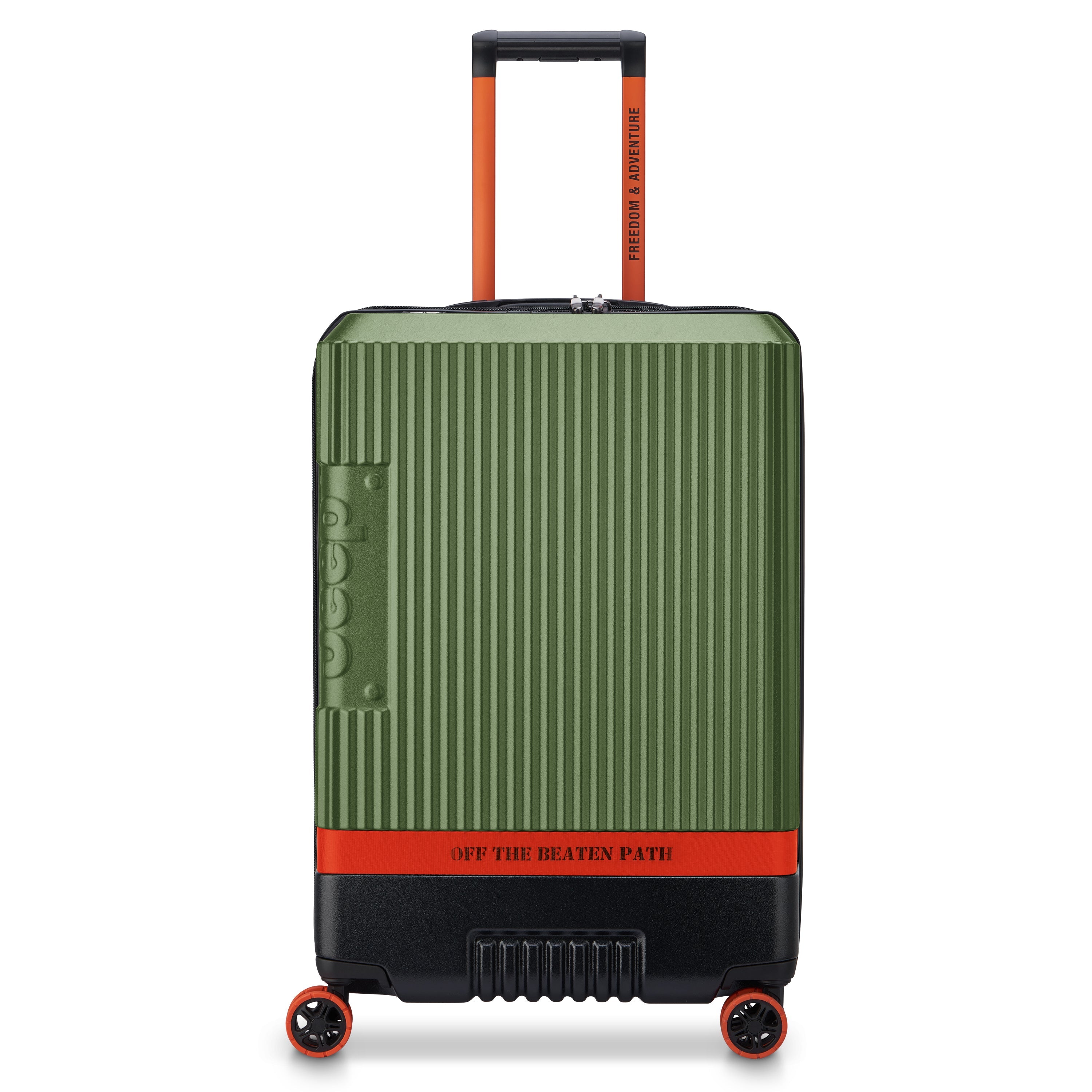 JH001A |  27-Inch Expandable Check-In Suitcase, Green