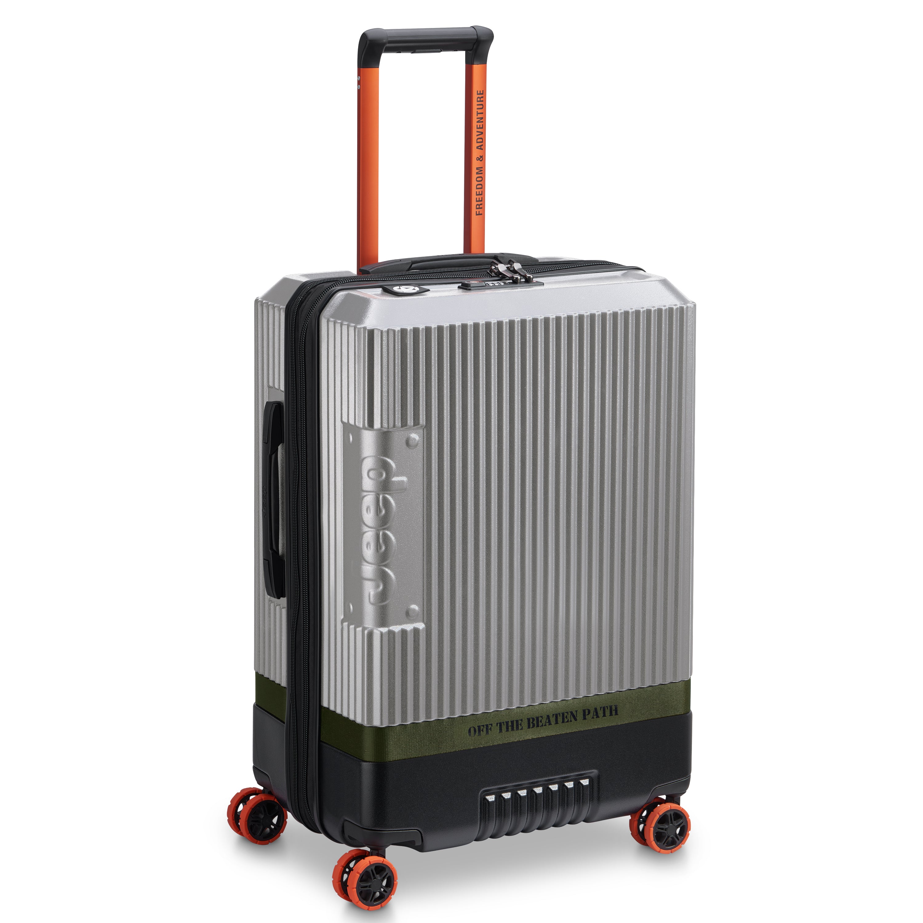 JH001A| Valise Soute Extensible 68 CM ARGENT